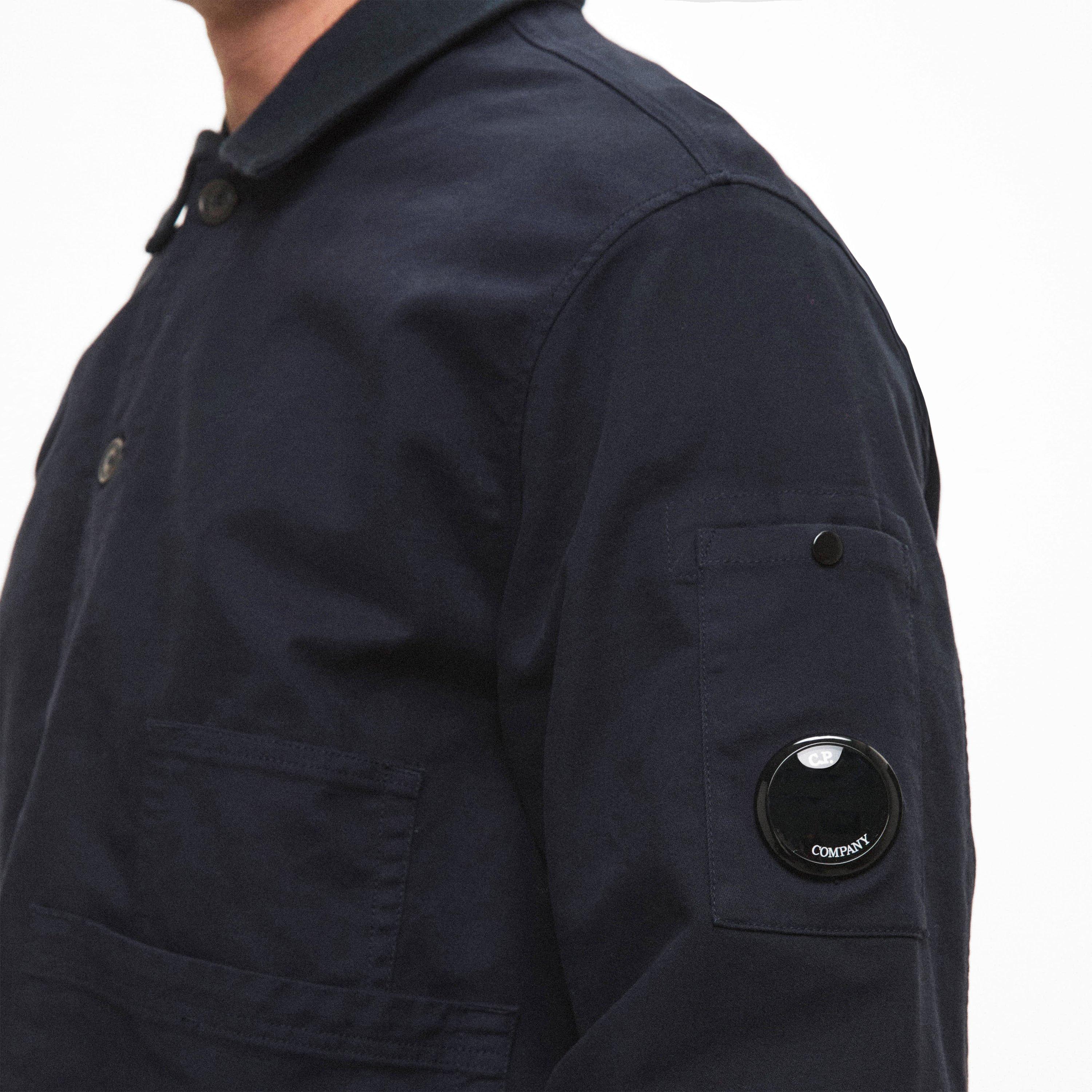 CP Company Men's C.P. Company Button Long Sleeve 4 Pocket Overshirt ...