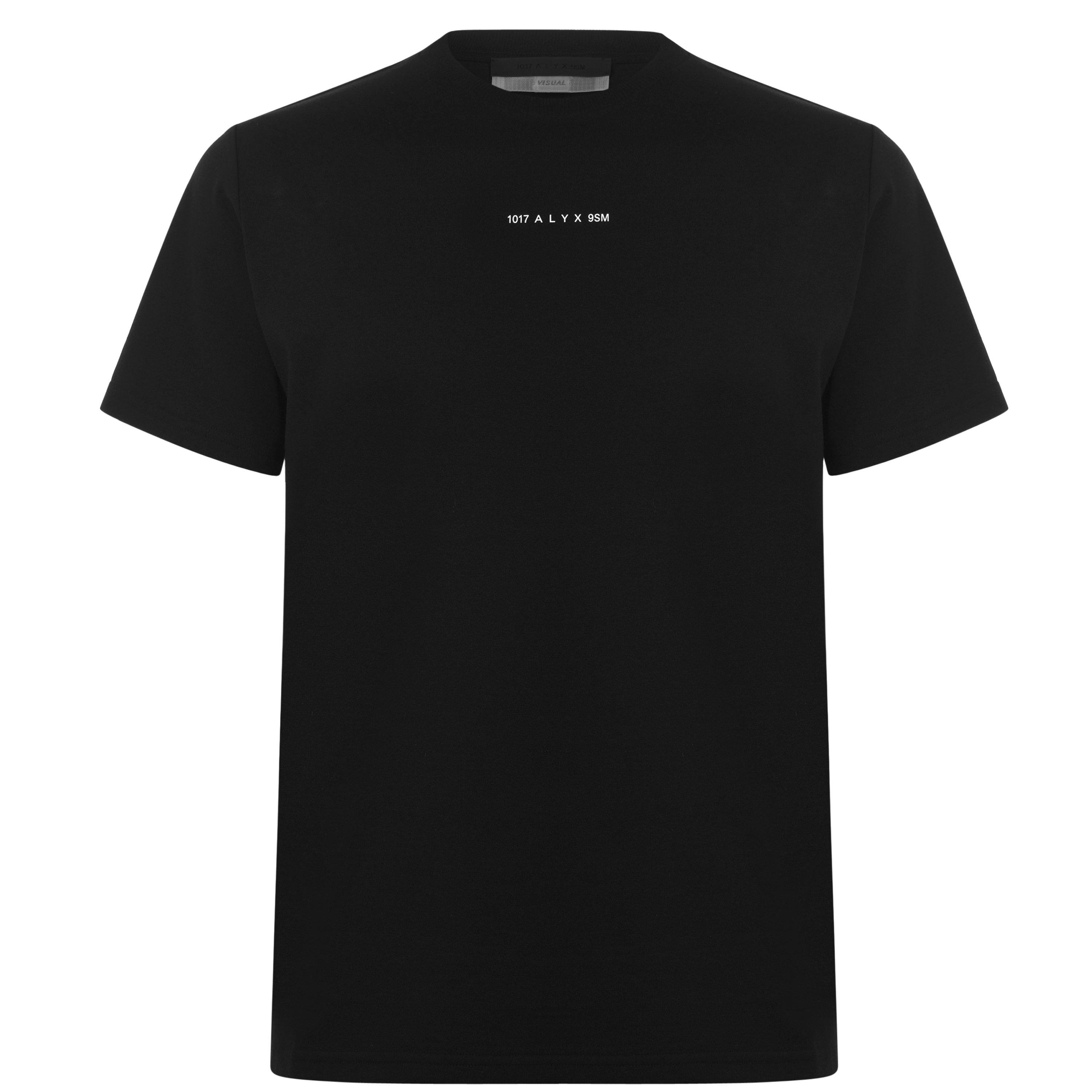 Black 0001 - 1017 ALYX 9SM - Short Sleeve Visual T Shirt - 2