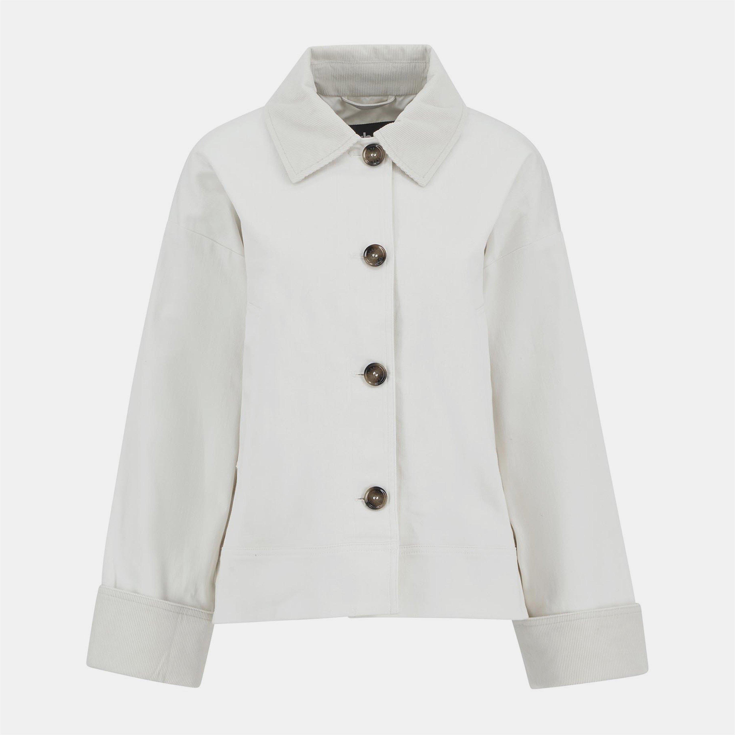 Neutral - Barbour - Women's Abbey Weather-Resistant Coach Jacket - 1