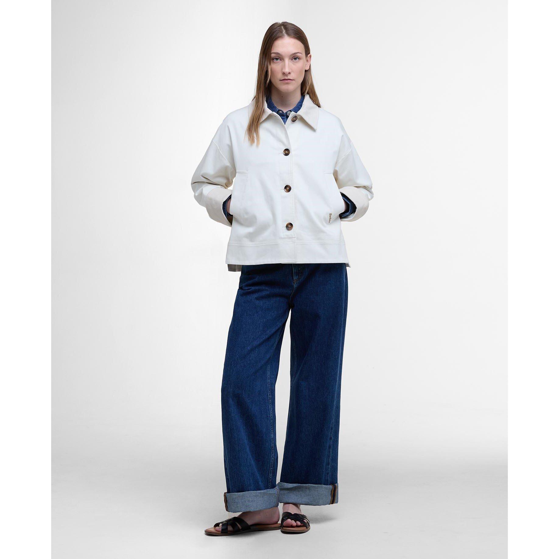 Neutral - Barbour - Women's Abbey Weather-Resistant Coach Jacket - 5