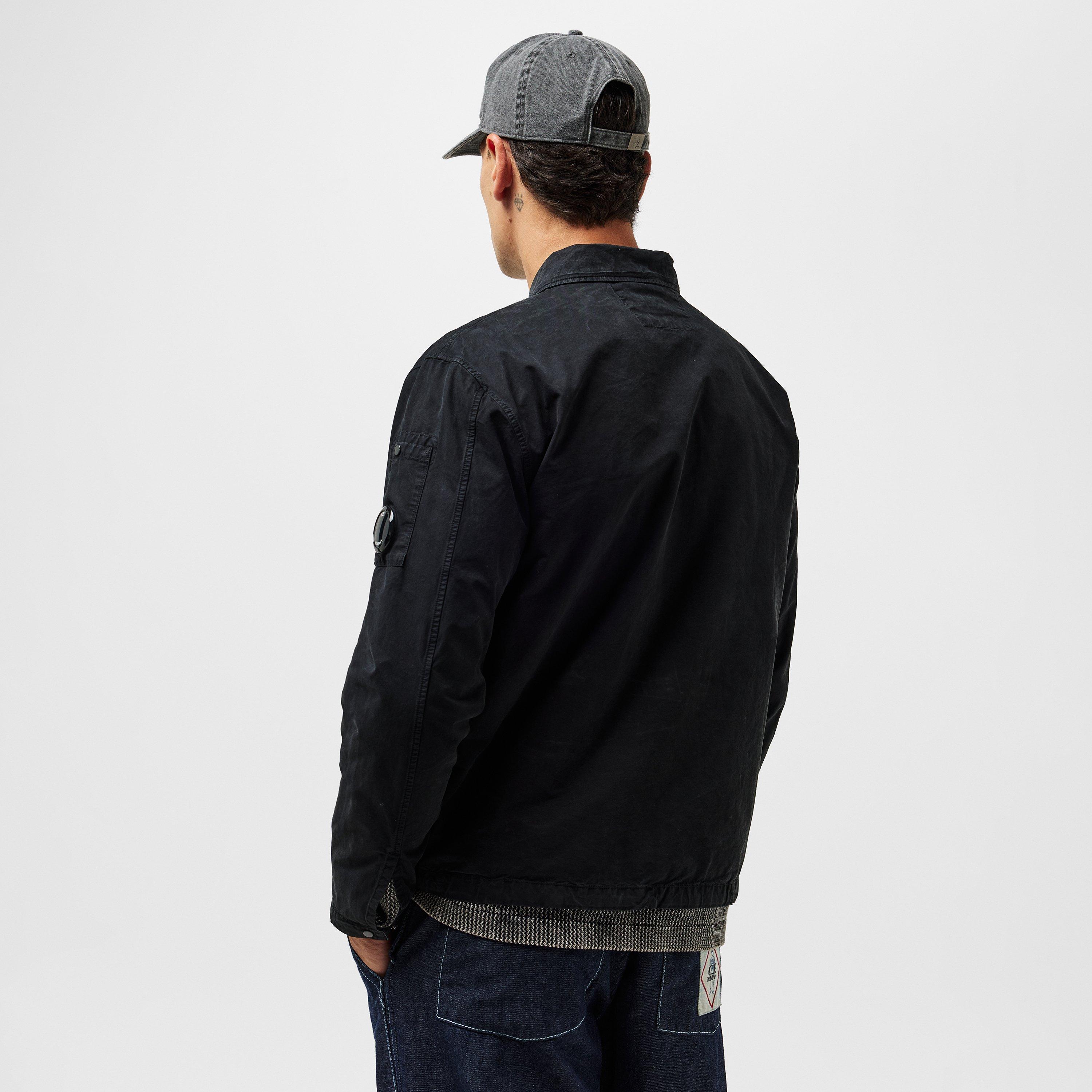 Black 999 - CP Company - Men's Multi-Pocket Classic Fit Overshirt - 4