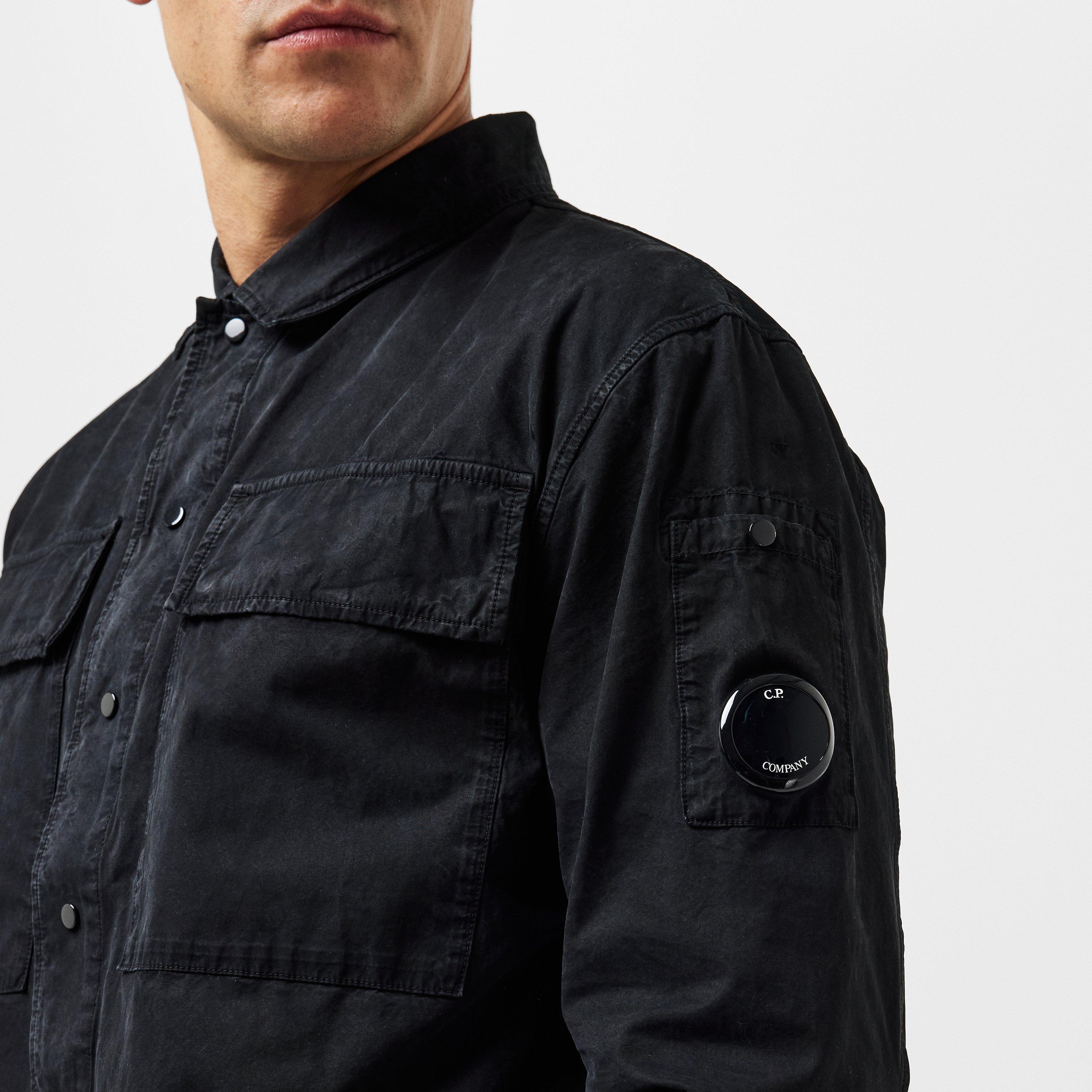 Black 999 - CP Company - Men's Multi-Pocket Classic Fit Overshirt - 5
