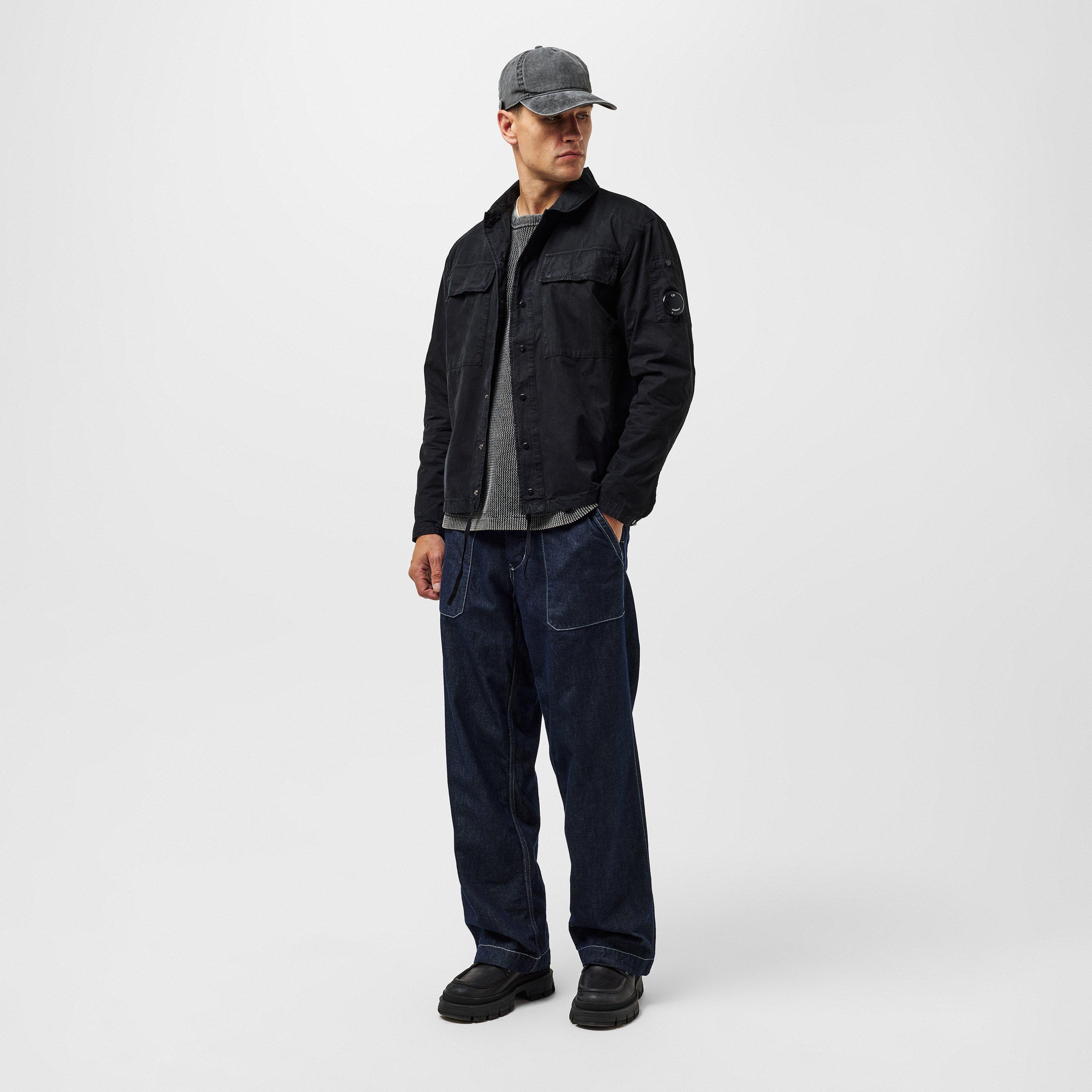 Black 999 - CP Company - Men's Multi-Pocket Classic Fit Overshirt - 6