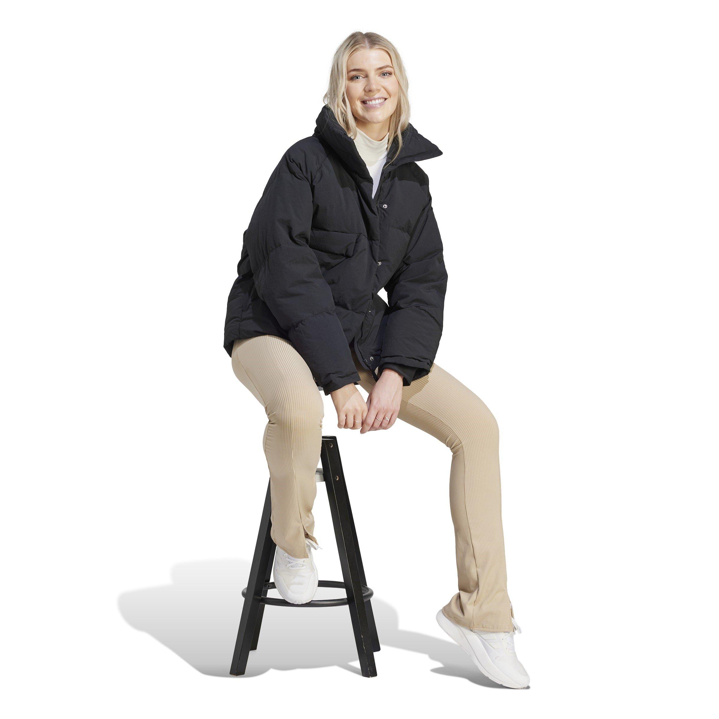 Schwarz - adidas - Big Waffle Jacket Womens - 4