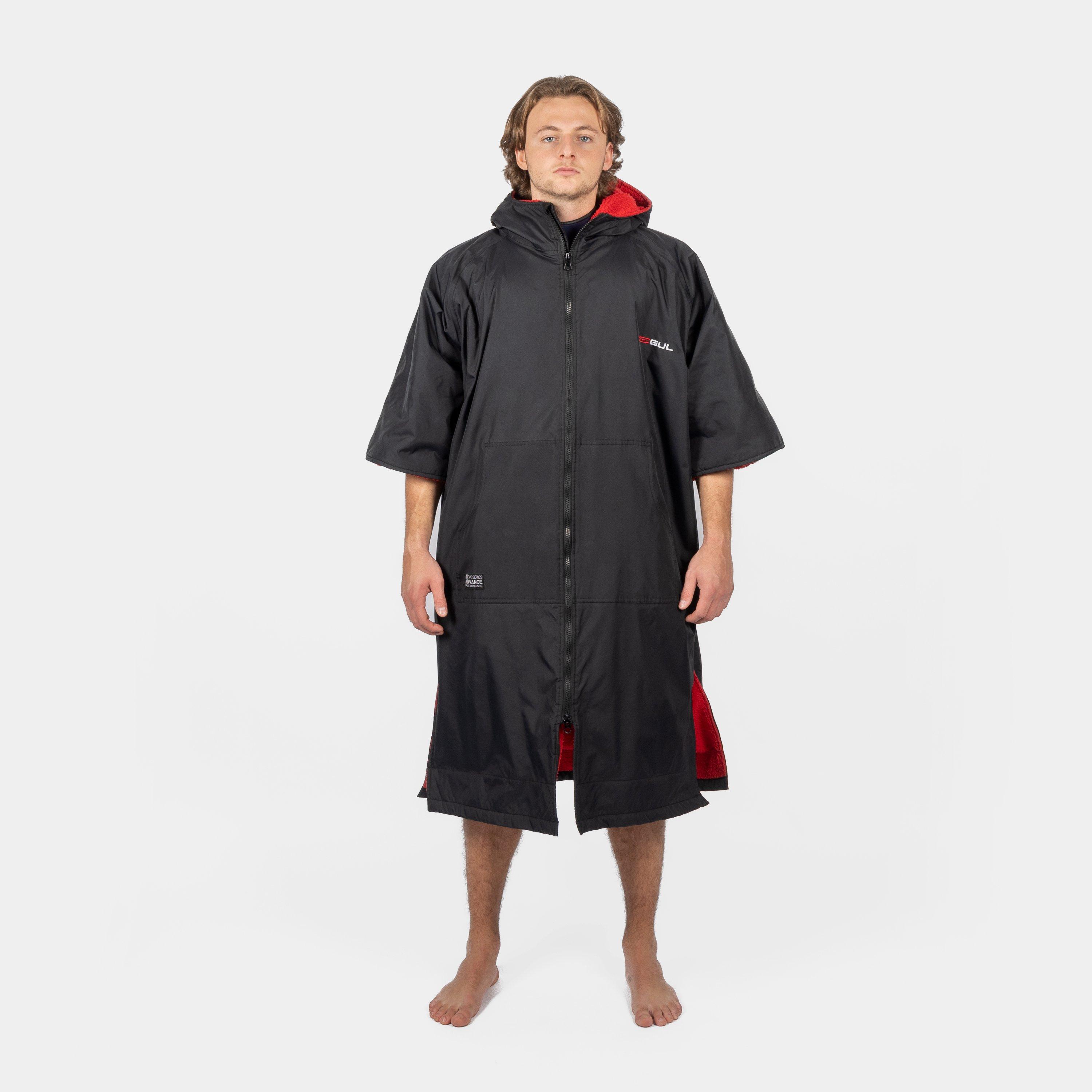 Black/Red - Gul - Unisex Kids' EvoRobe Waterproof Performance Training Jacket - 1