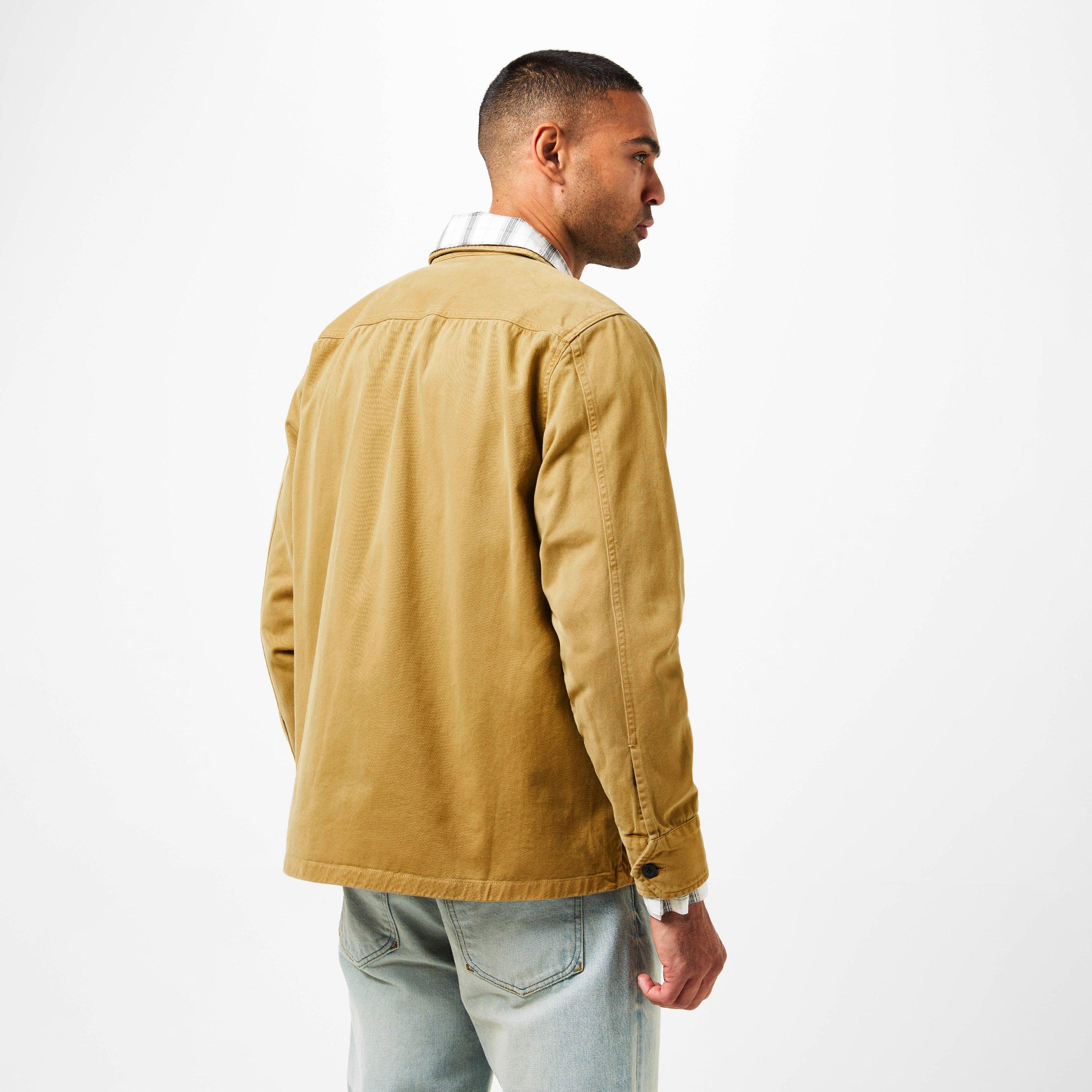 Medium Beige - Boss - Men's Lovel Zipped Overshirt - 4