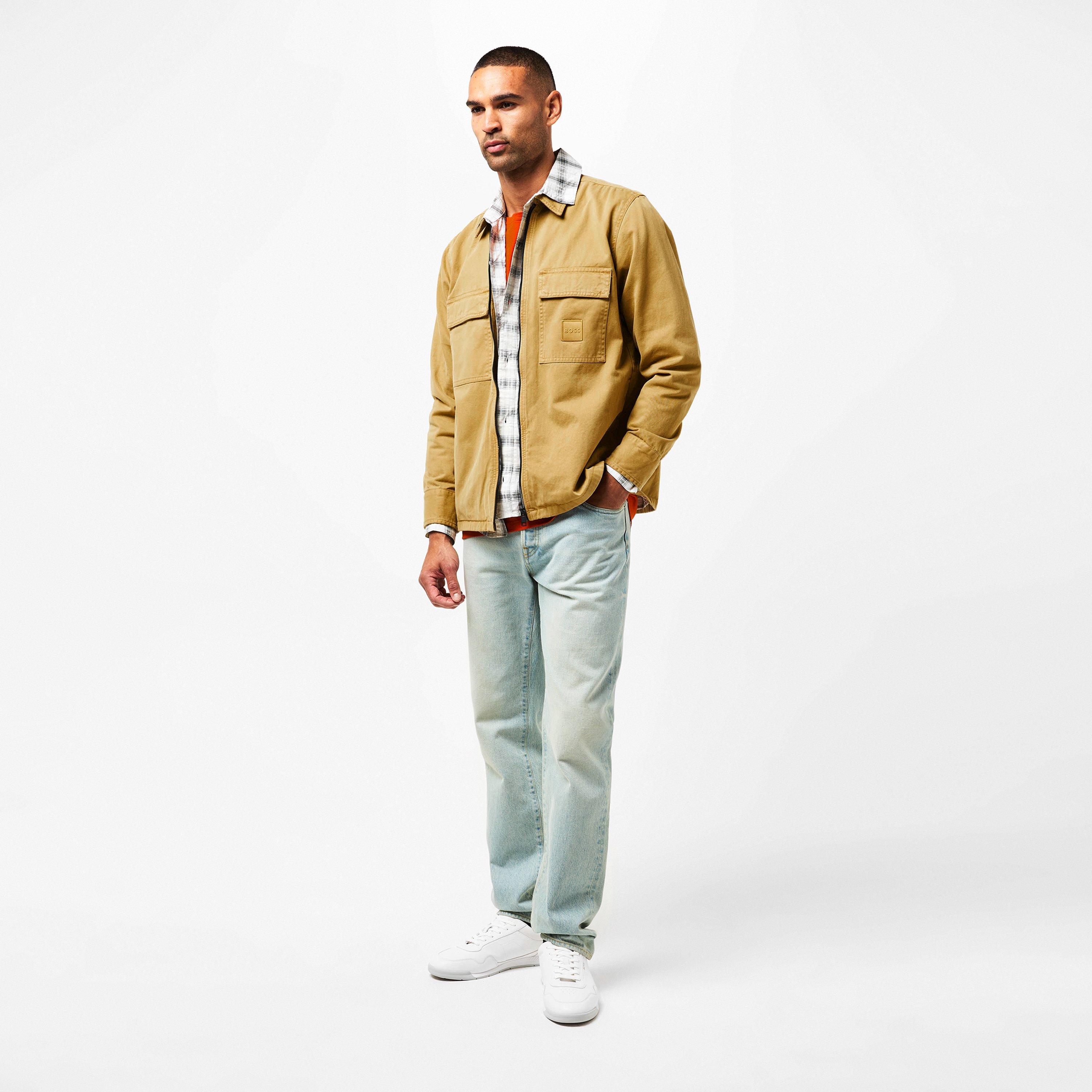 Medium Beige - Boss - Men's Lovel Zipped Overshirt - 6