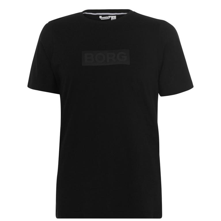 Noir 90651 - Bjorn Borg - Roberto leaf-print linen shirt Orange - 1