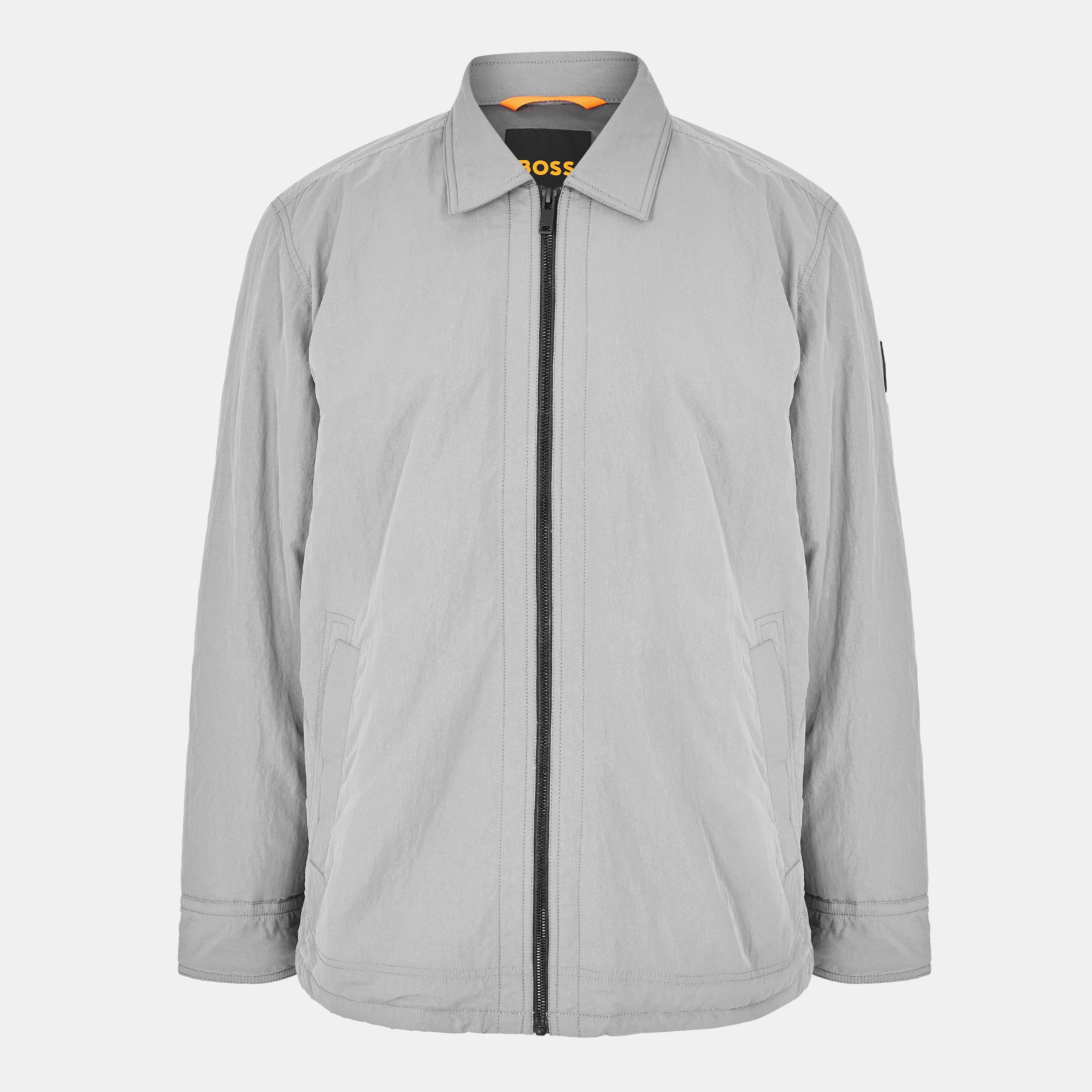 Boss Orange Men's Leejay Orange Overshirt | Cruise Fashion