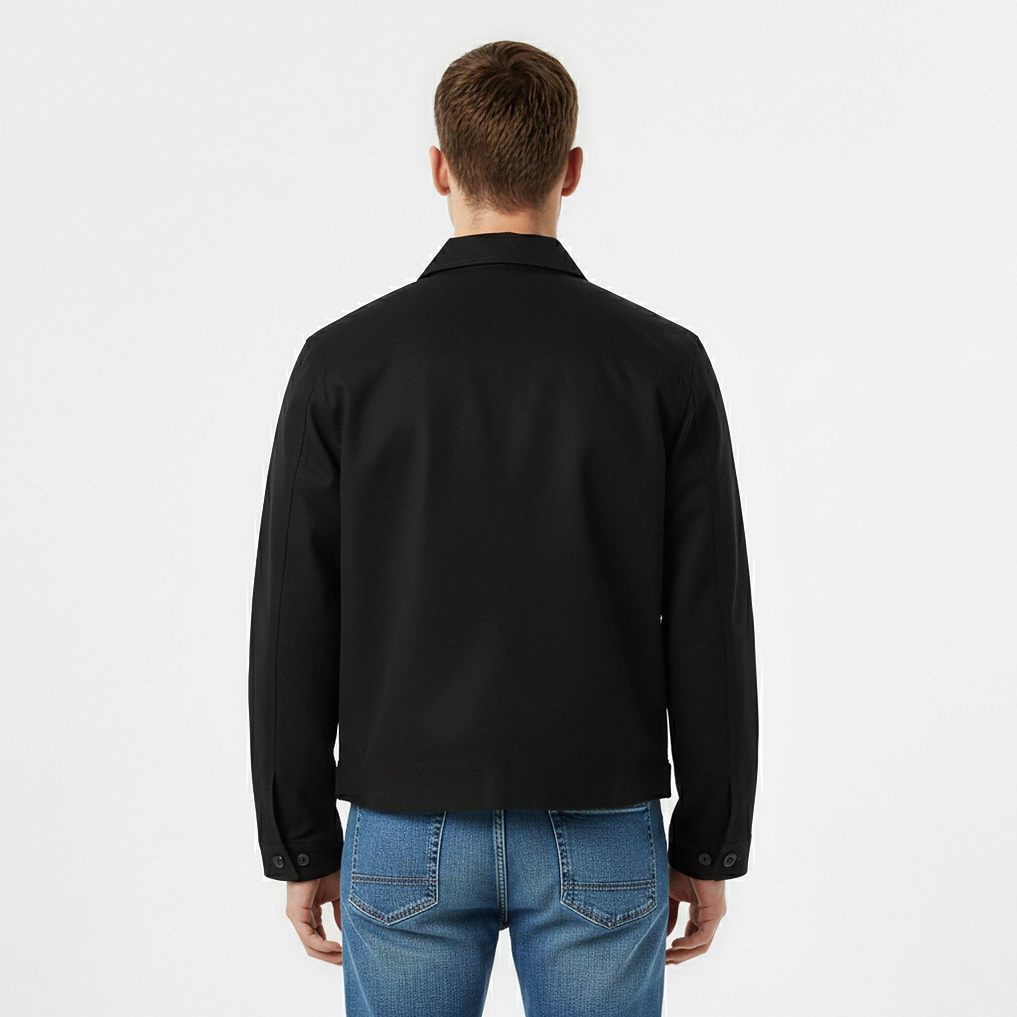 Black - Jack Wills - Men's Shire Utility Overshirt - 4