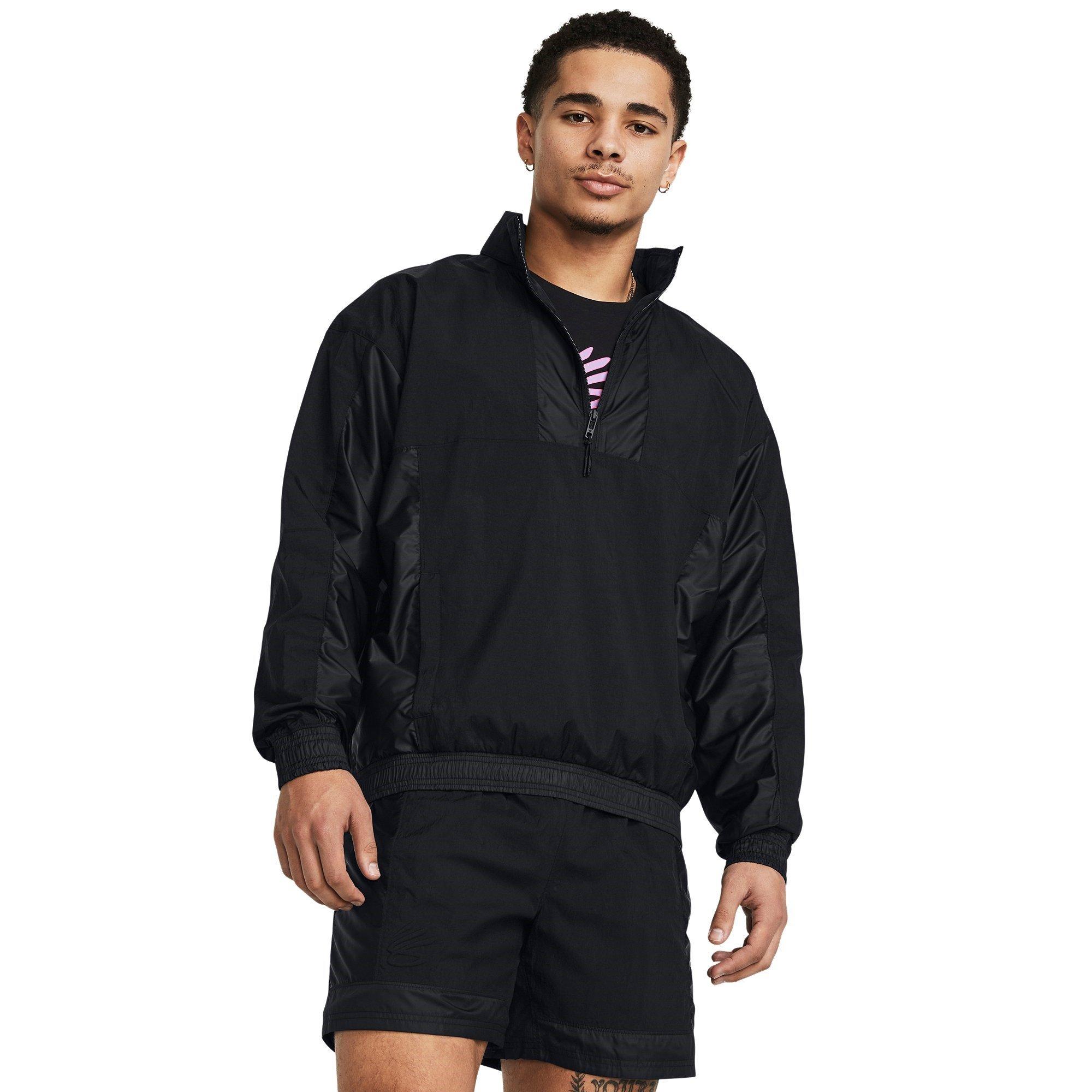 Black - Under Armour - Curry Woven Performance Training Jacket - 2