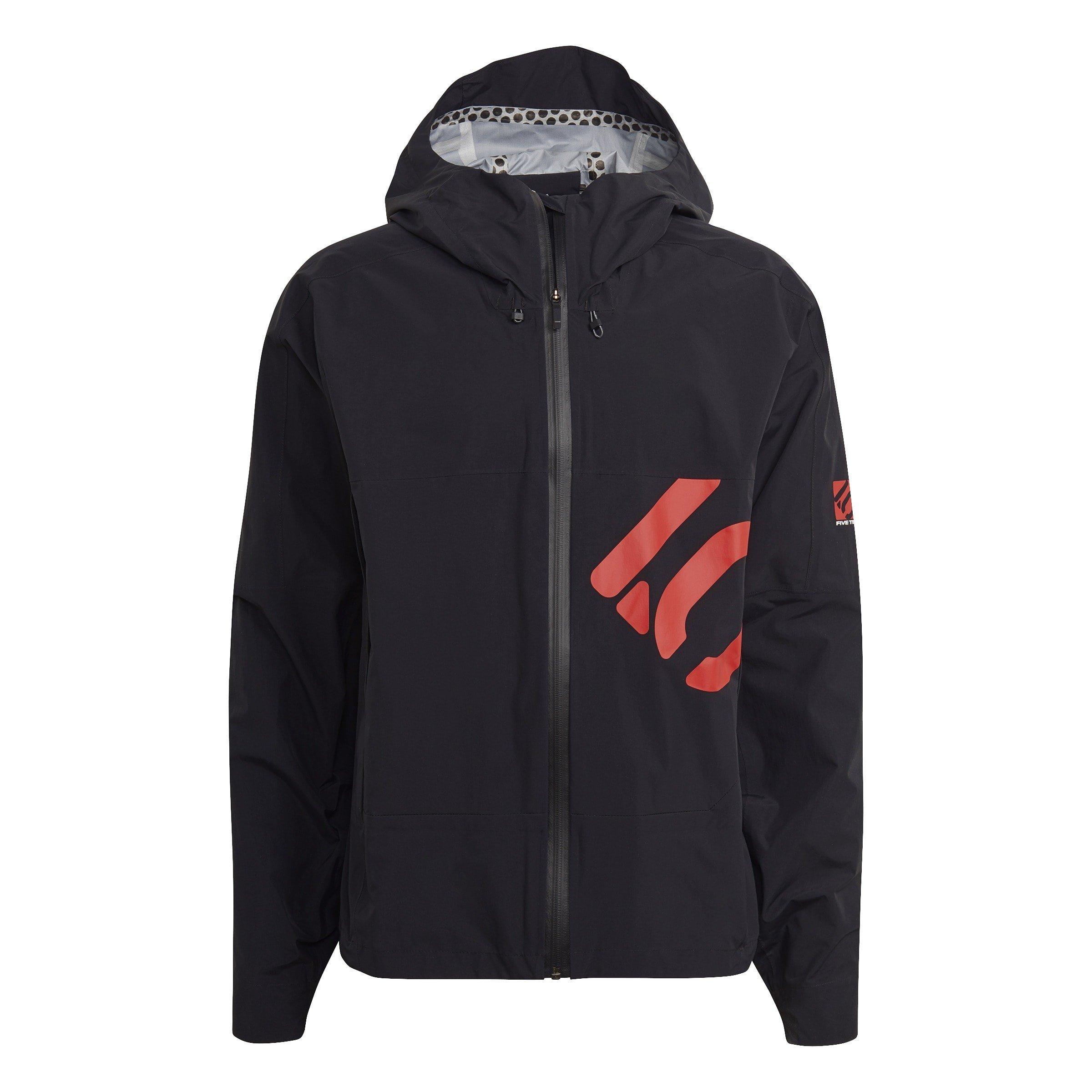 Black - Five Ten - Men's All-Mountain Waterproof Rain Anoraks