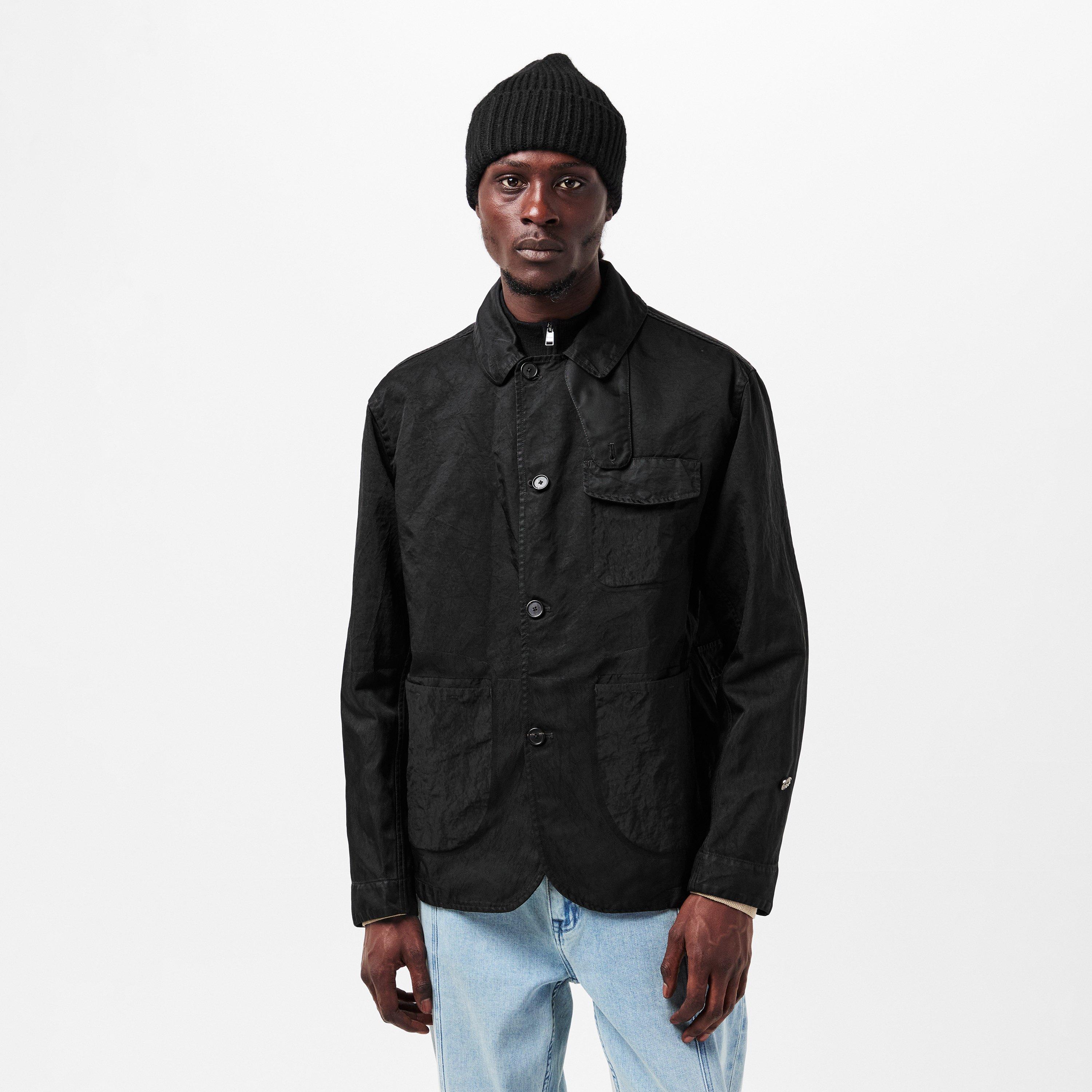 Black 999 - Massimo Osti Studio - Men's Military Inspired Structured Overshirt - 3