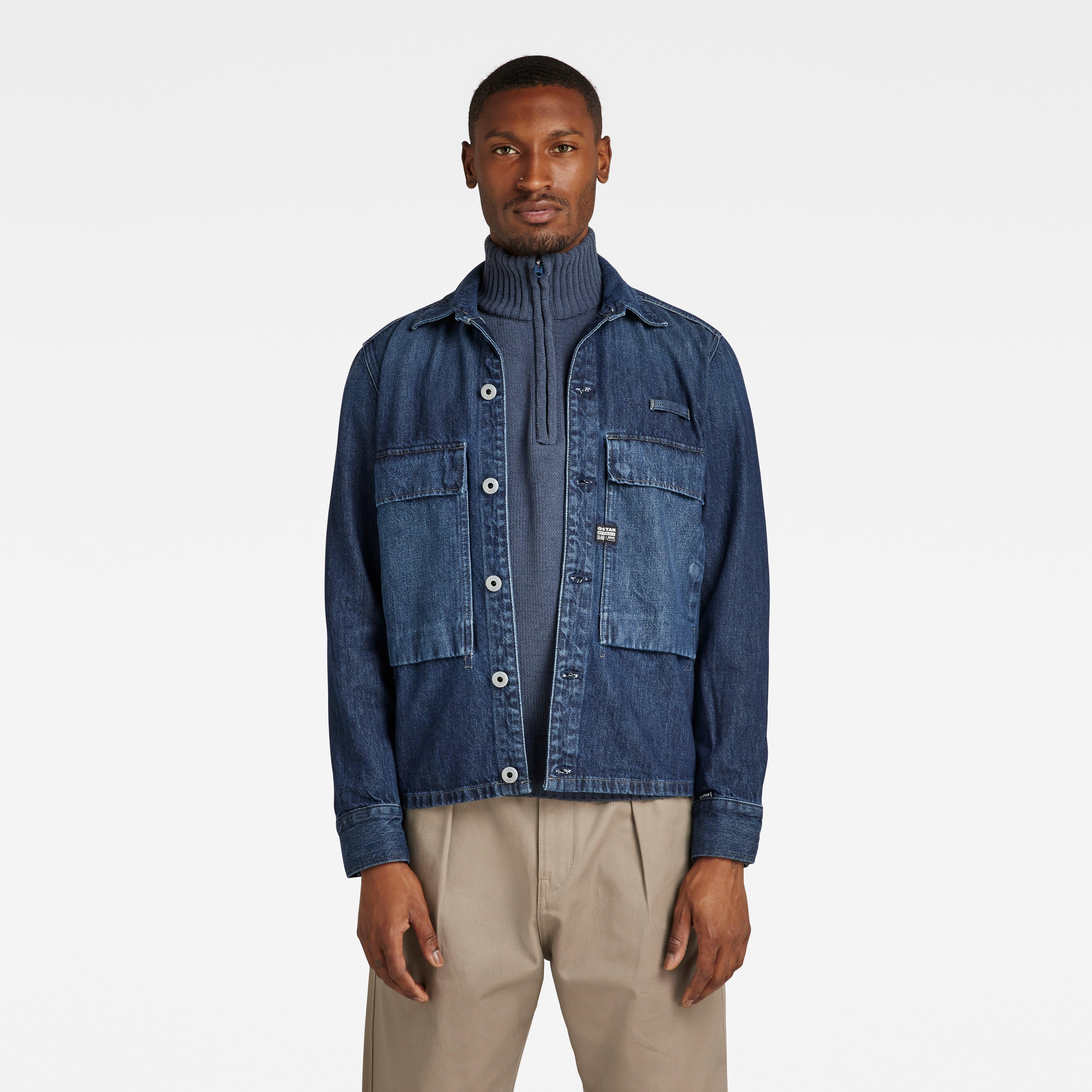 Ocean Reef - G Star - Men's Pocketony Service Utility Overshirt - 1
