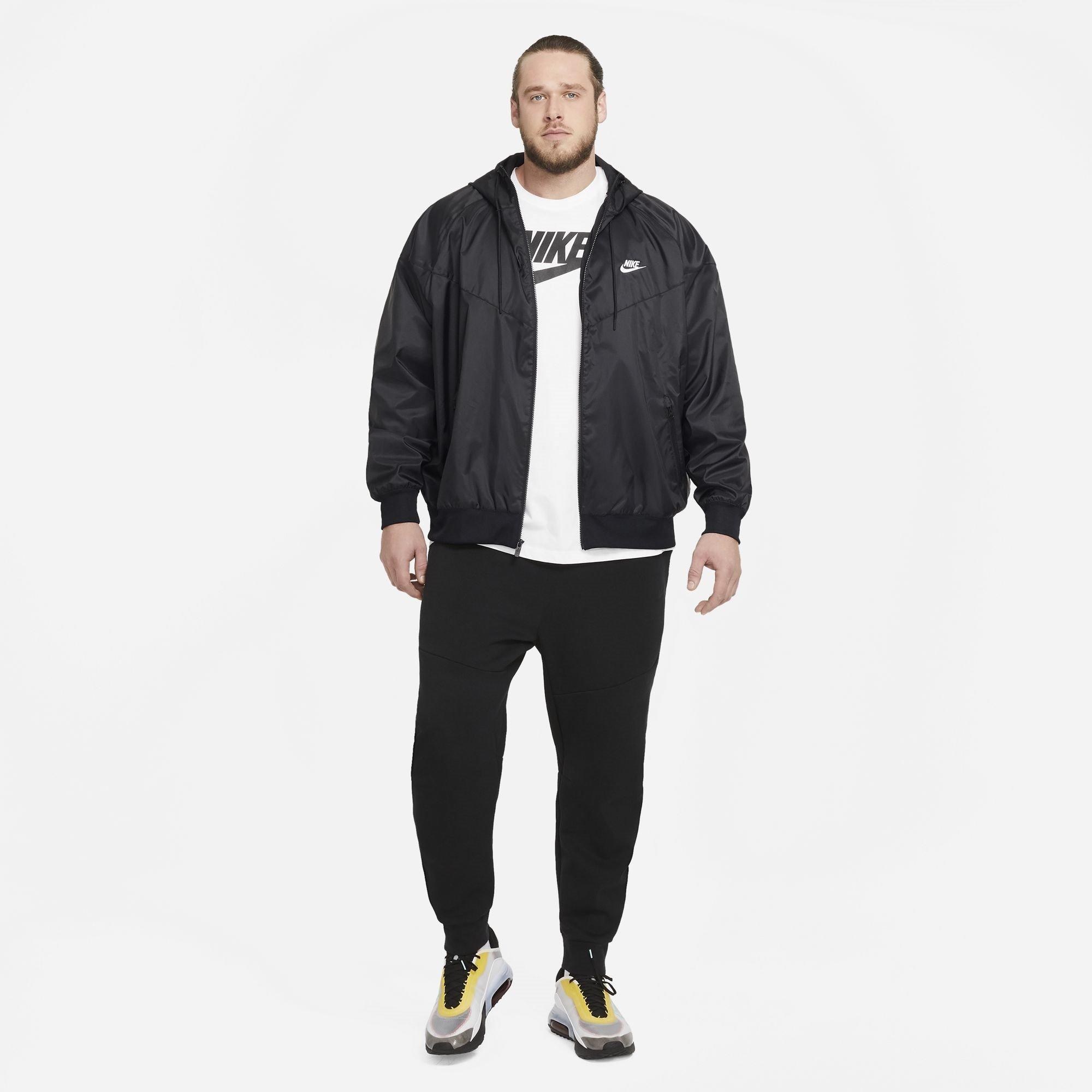 Sort - Nike - Sportswear Heritage Essentials Windrunner Men's Hooded Jacket - 13