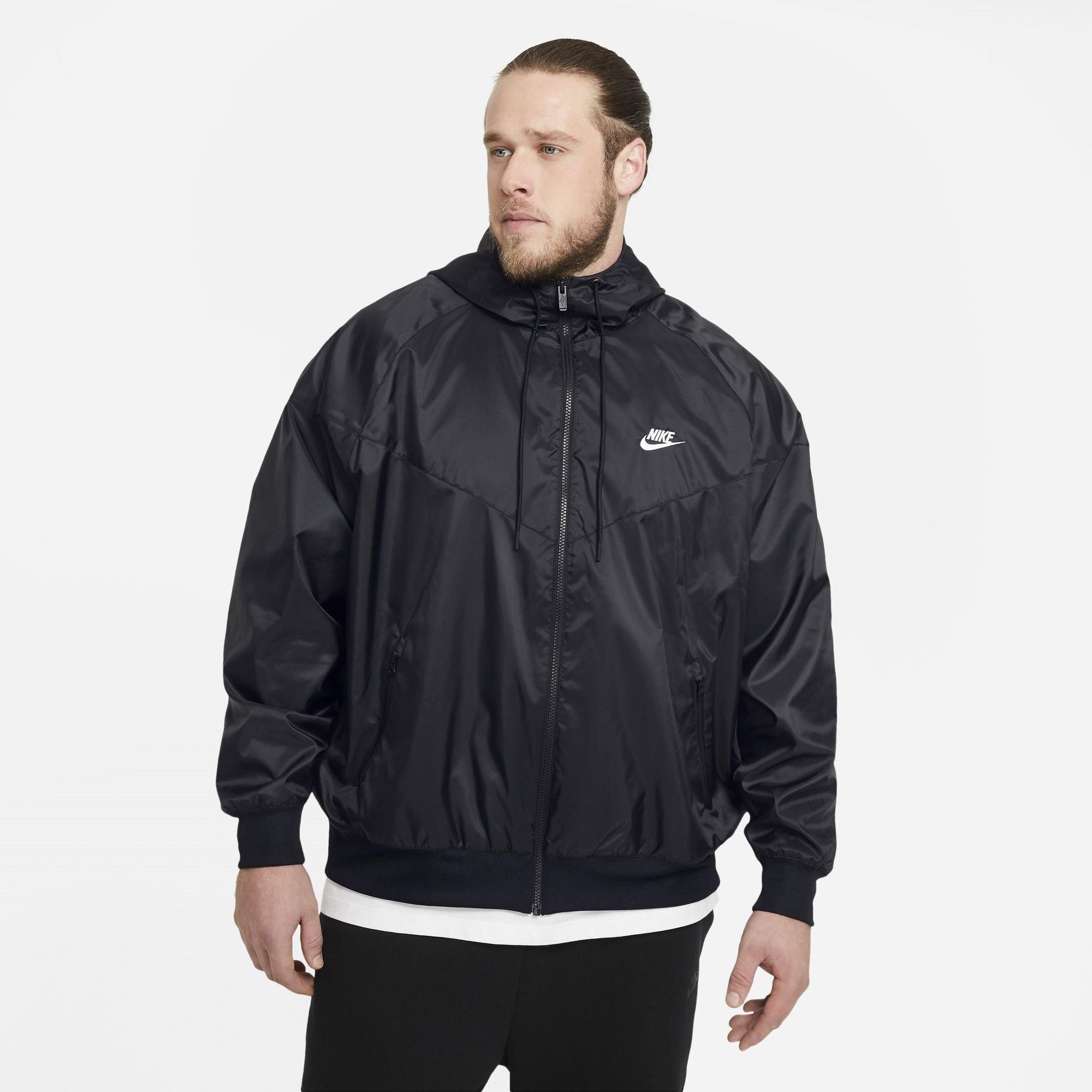 Sort - Nike - Sportswear Heritage Essentials Windrunner Men's Hooded Jacket - 7