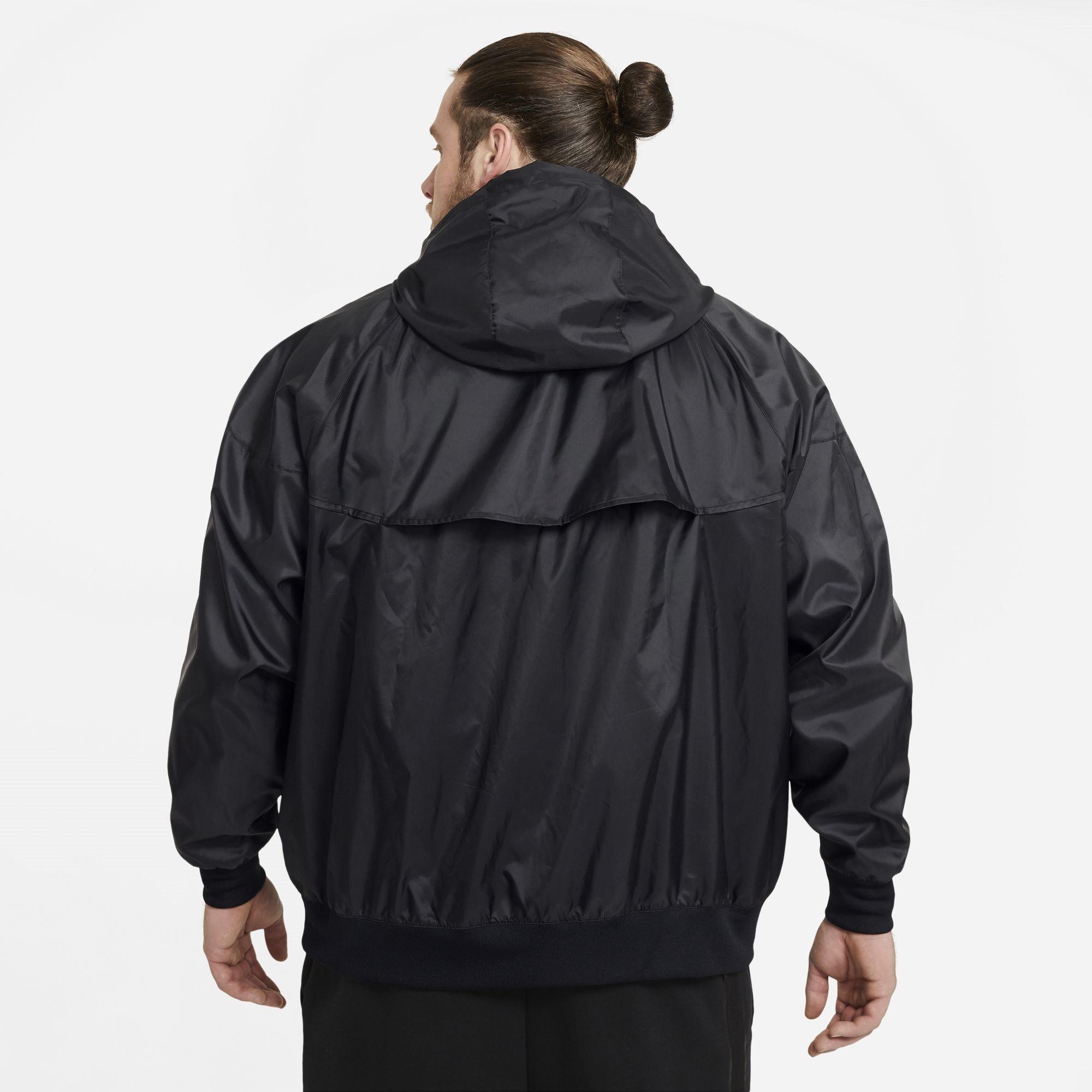 Sort - Nike - Sportswear Heritage Essentials Windrunner Men's Hooded Jacket - 8