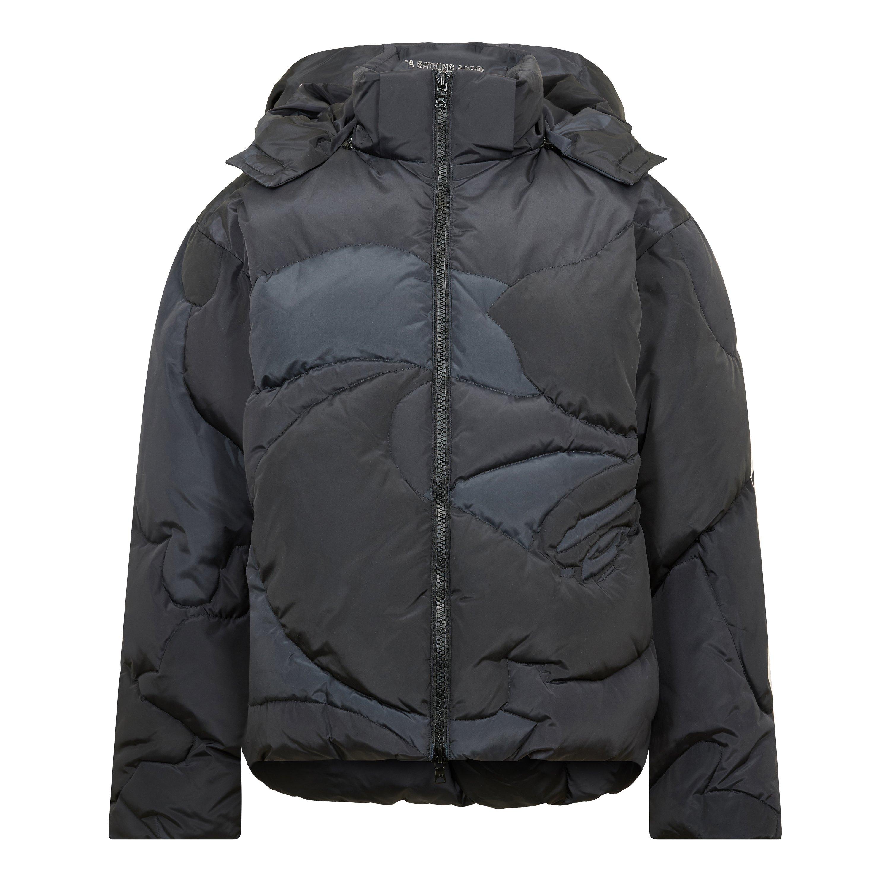 A Bathing Ape Bape Camo Puffer Sn54 - Black - Medium