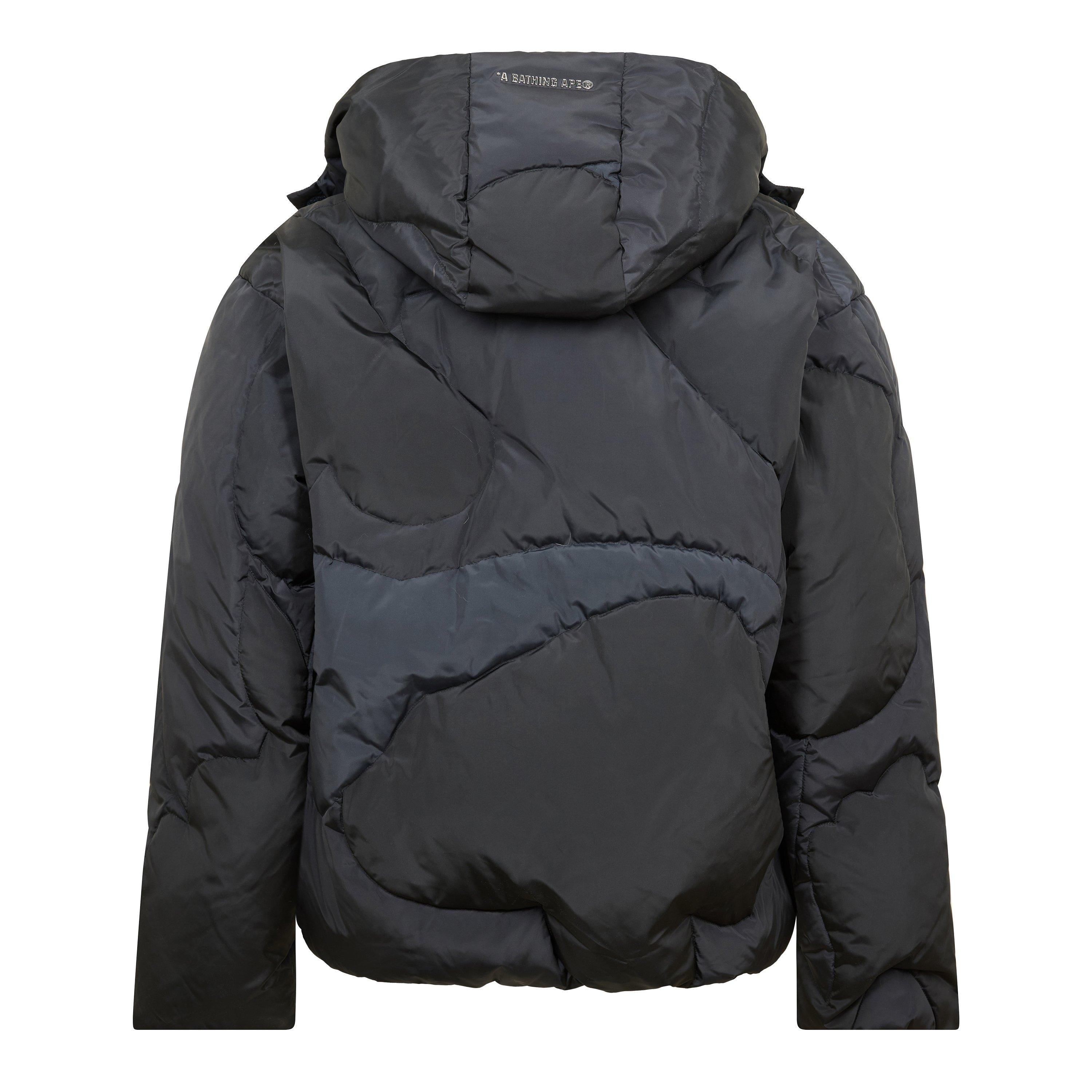 Black - A Bathing Ape - Bape Camo Puffer Sn54 - 2