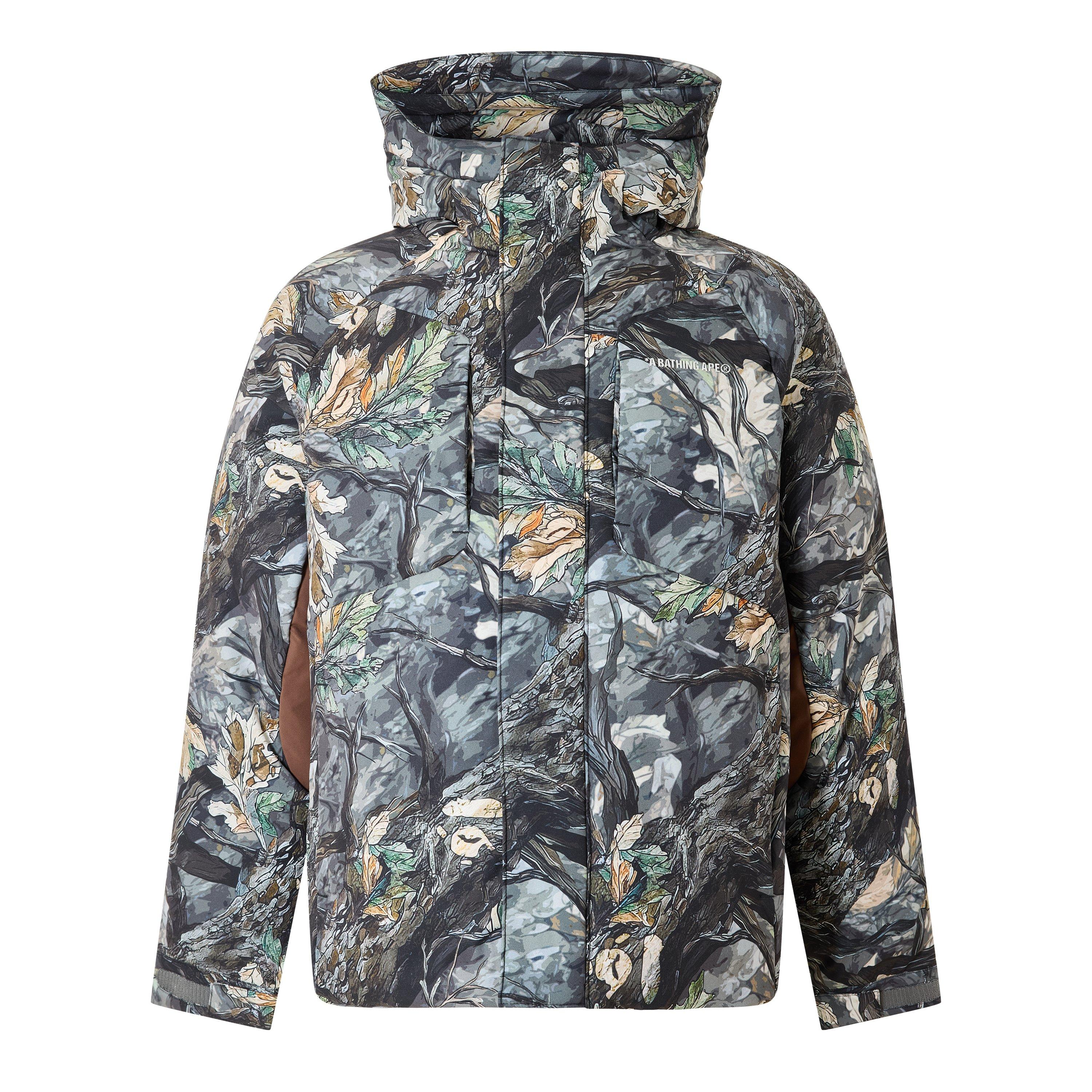 A Bathing Ape Bape Tree Edge Puff Sn54 - Camo - Medium