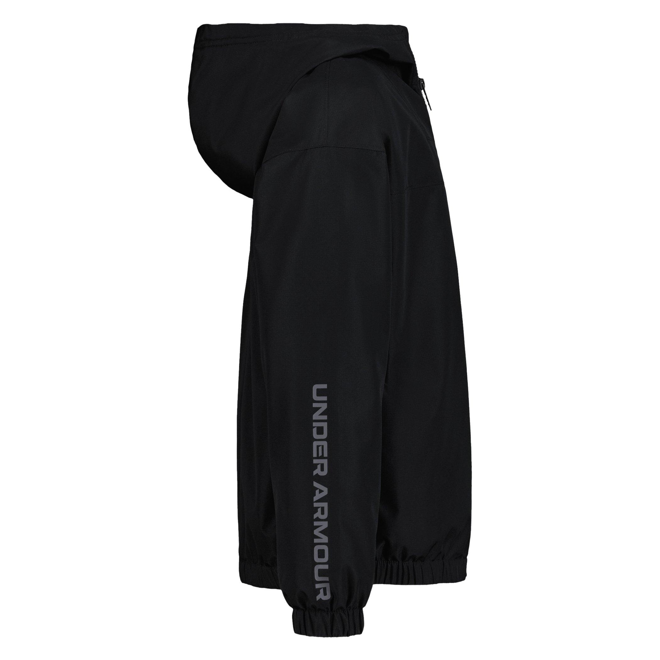 Noir/Noir - Under Armour - Under Armour Kids Rain Jacket - 3