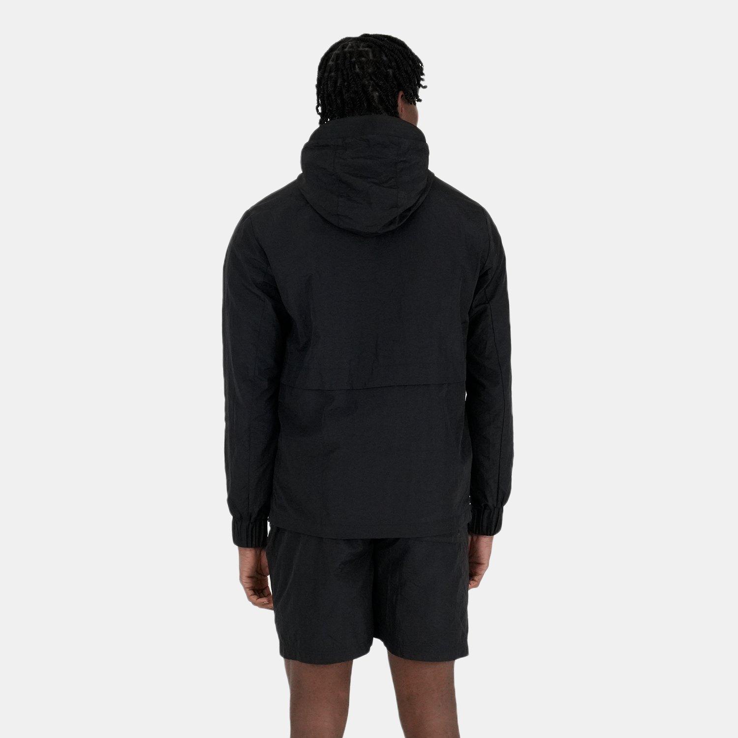 Preto - Peaceful Hooligan - Men's Cannon Water Resistant Full Zip Rain Anorak - 3