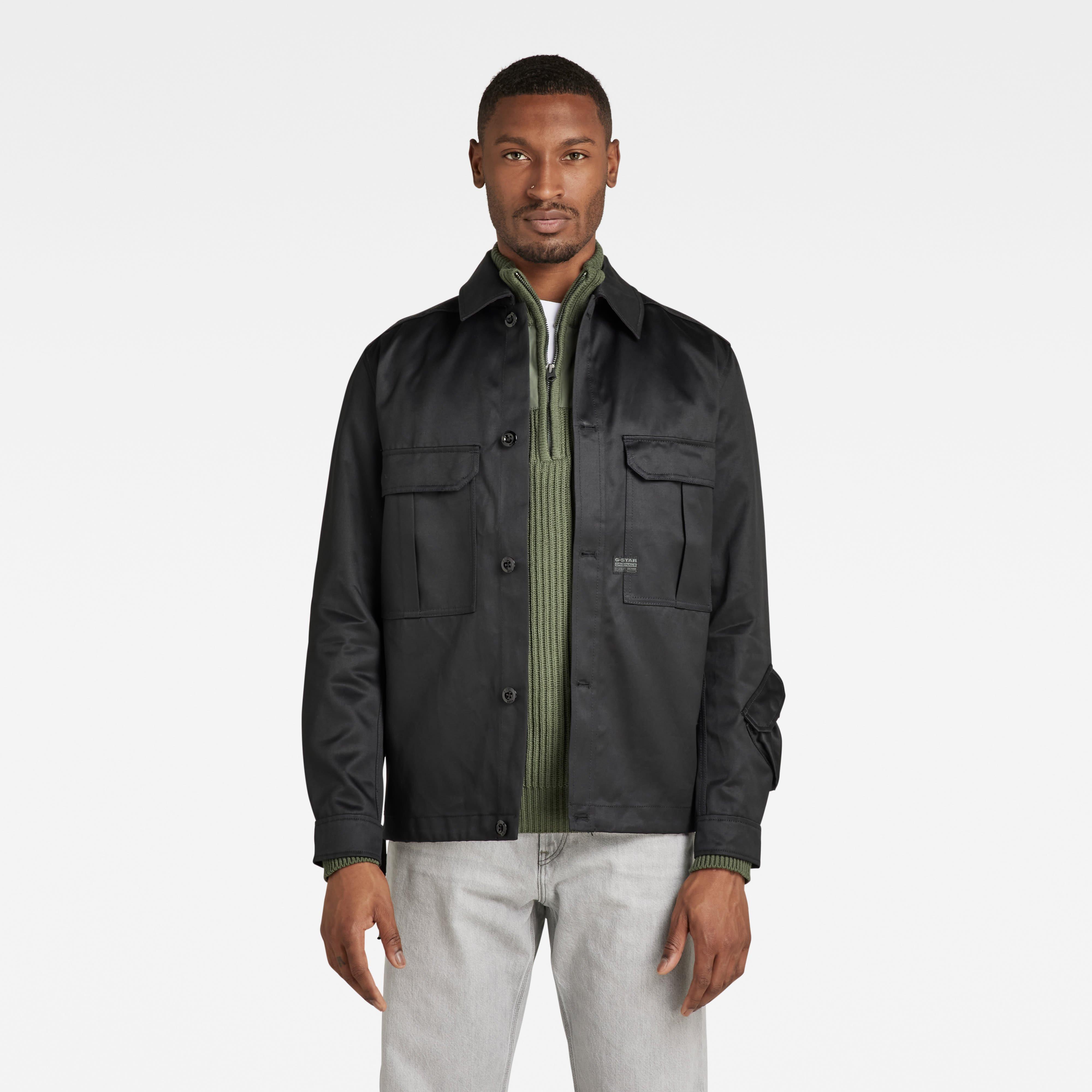 Dk Black - G Star - Men's Relaxed Overshirt - 1