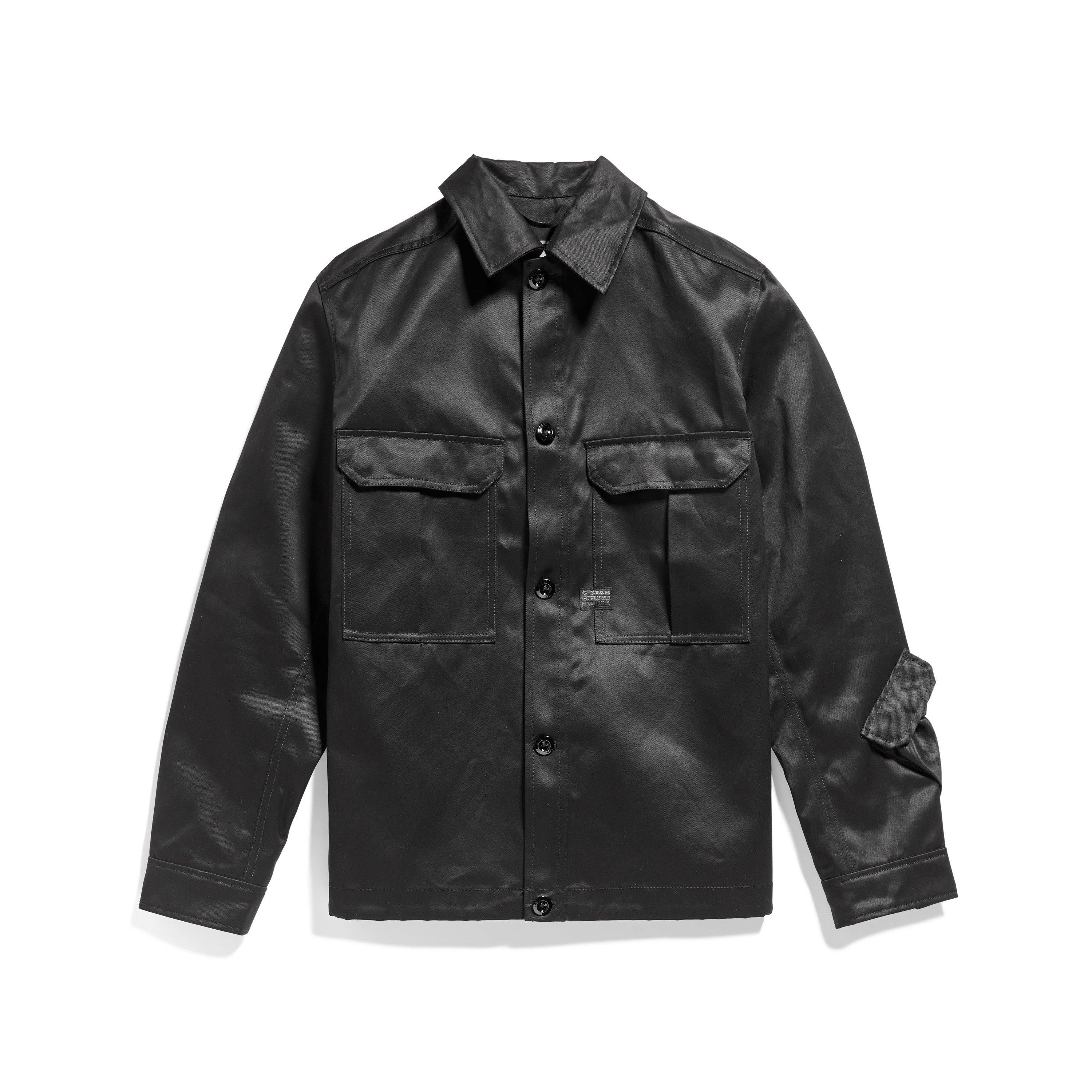 Dk Black - G Star - Men's Relaxed Overshirt - 4