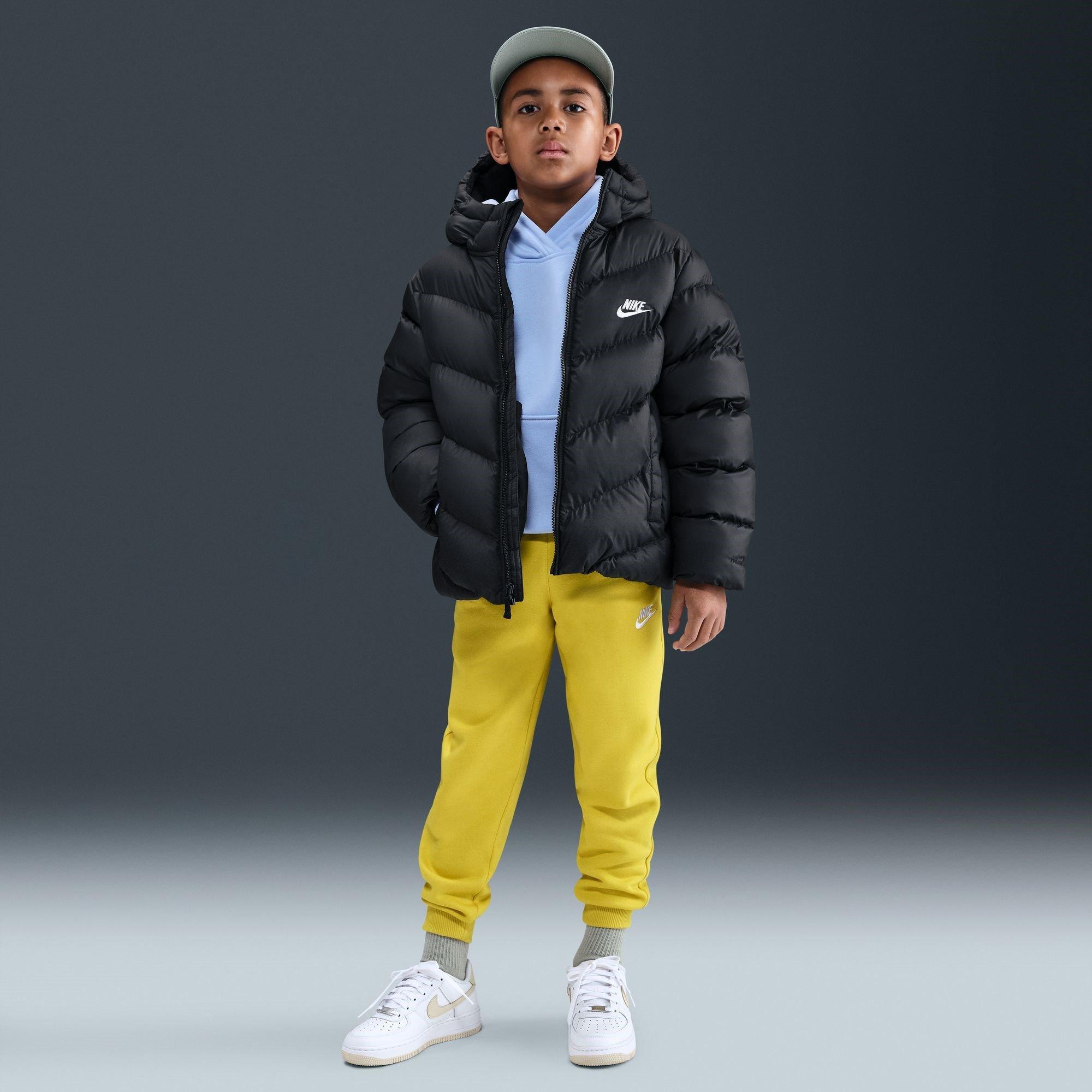 Crna - Nike - Loose-Fit Puffer Jacket Juniors - 15