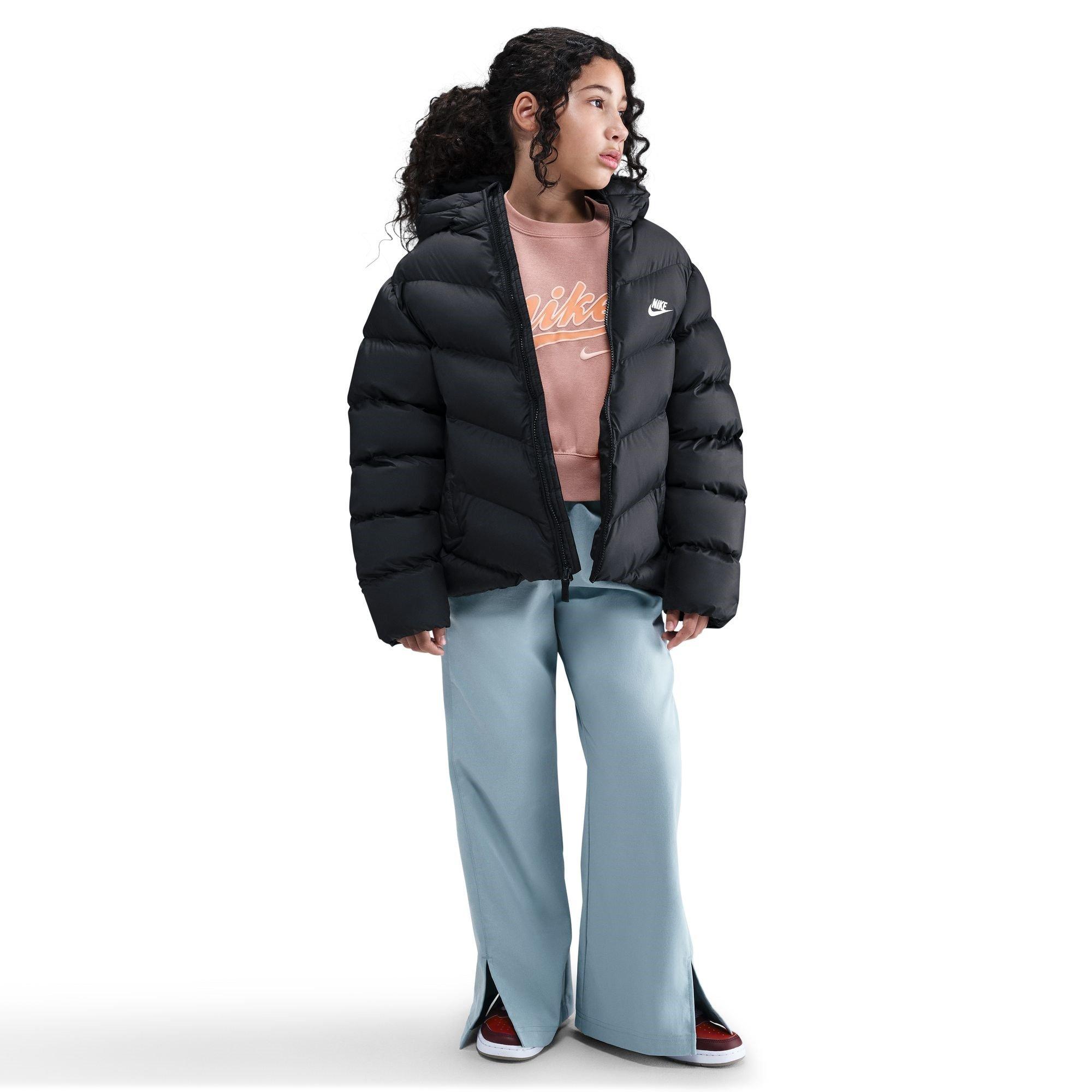(GS) Nike Sportswear Lightweight Synthetic Fill Loose Hooded Jacket 'Black' — foto 2