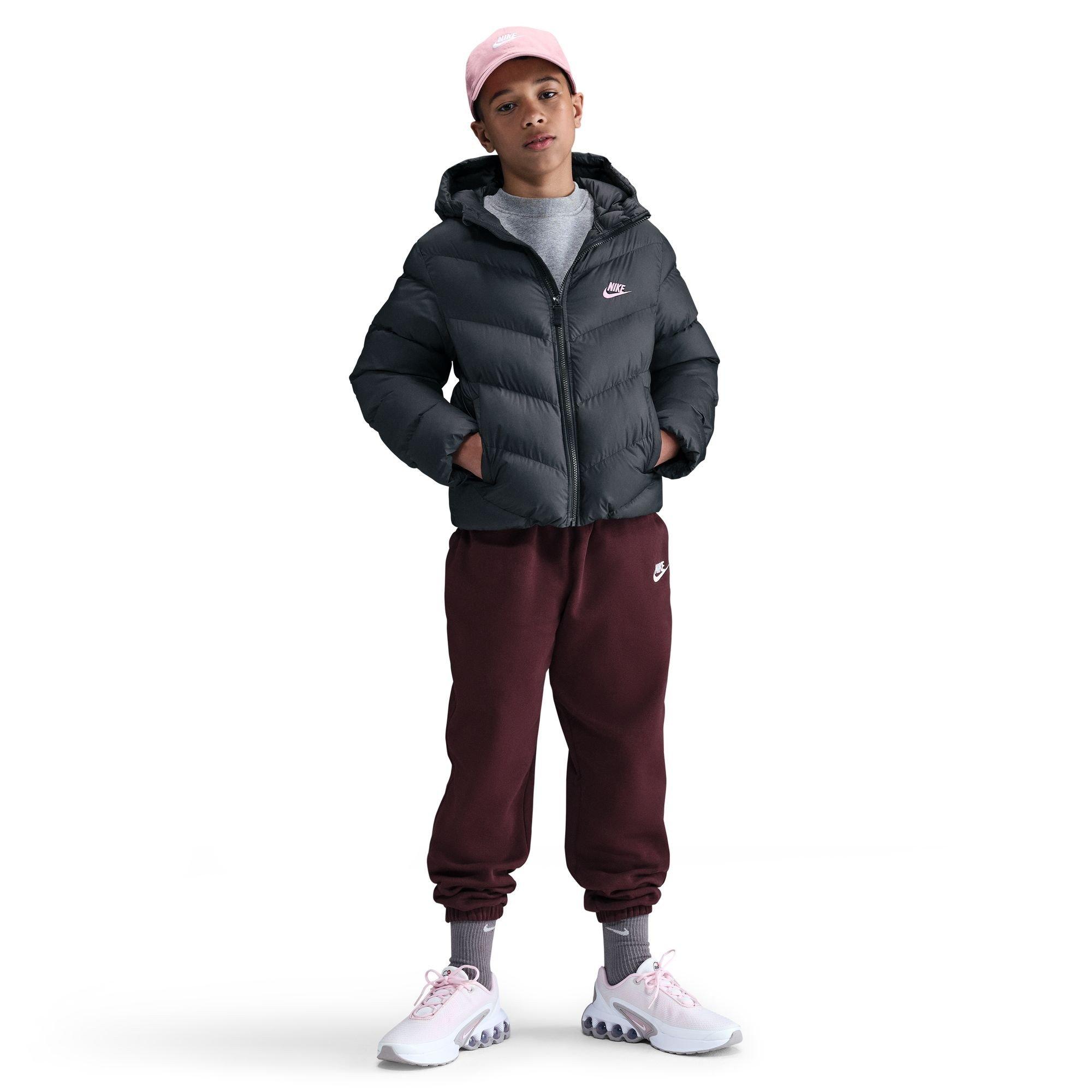 Schwarz/Rosa - Nike - Loose-Fit Puffer Jacket Juniors - 3
