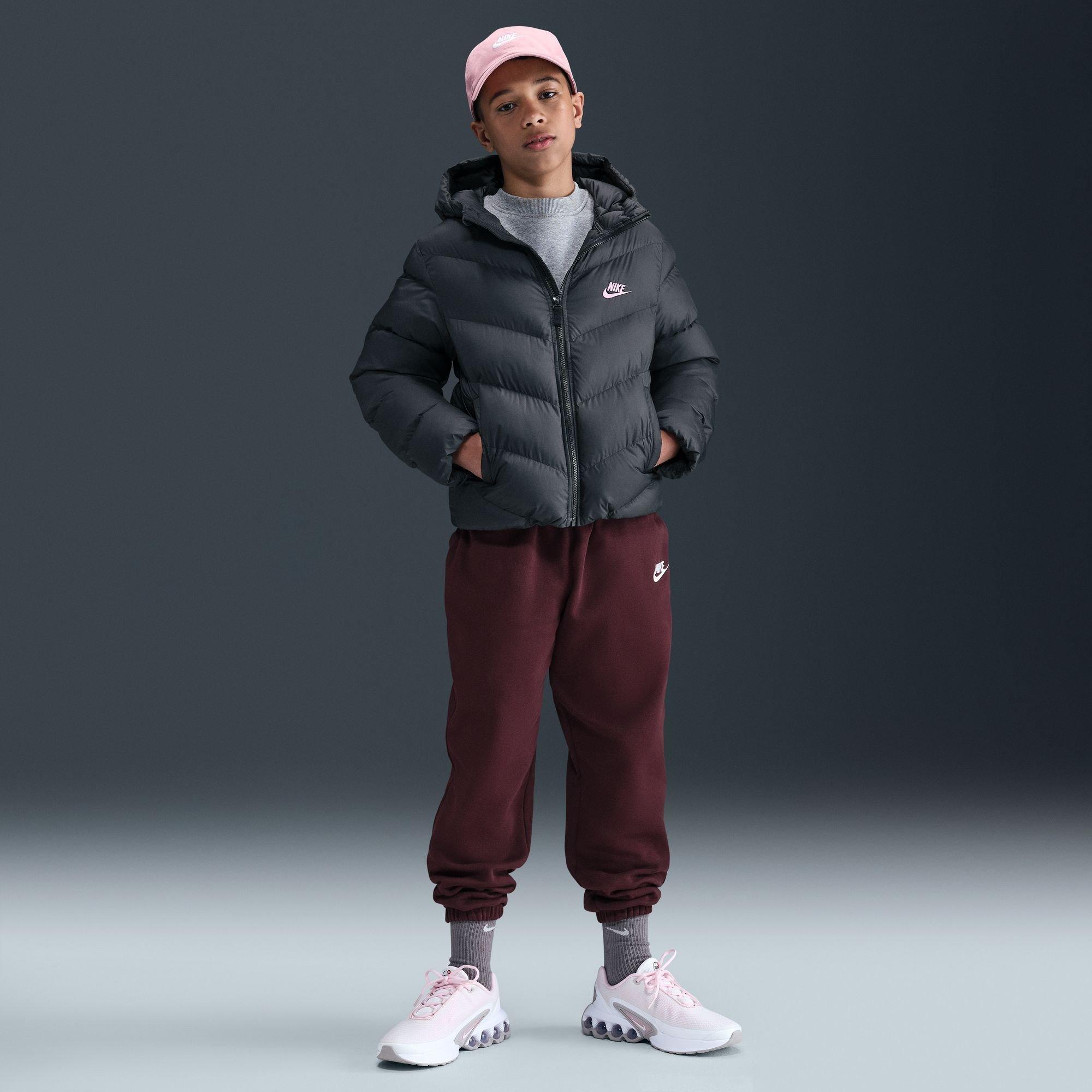Schwarz/Rosa - Nike - Loose-Fit Puffer Jacket Juniors - 7