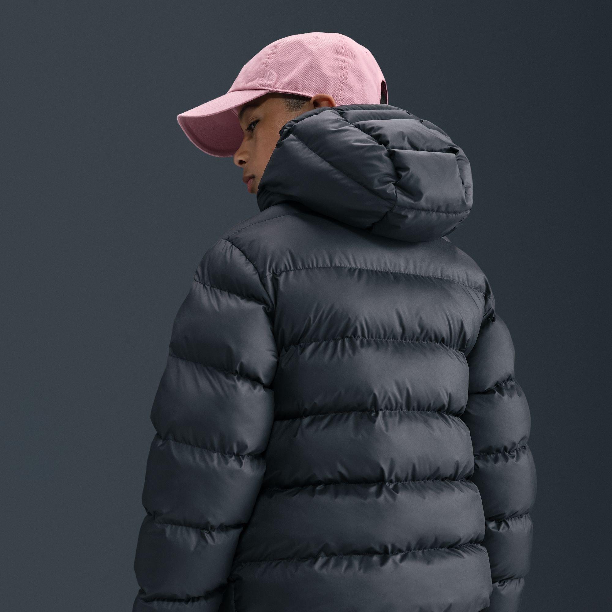 Schwarz/Rosa - Nike - Loose-Fit Puffer Jacket Juniors - 9