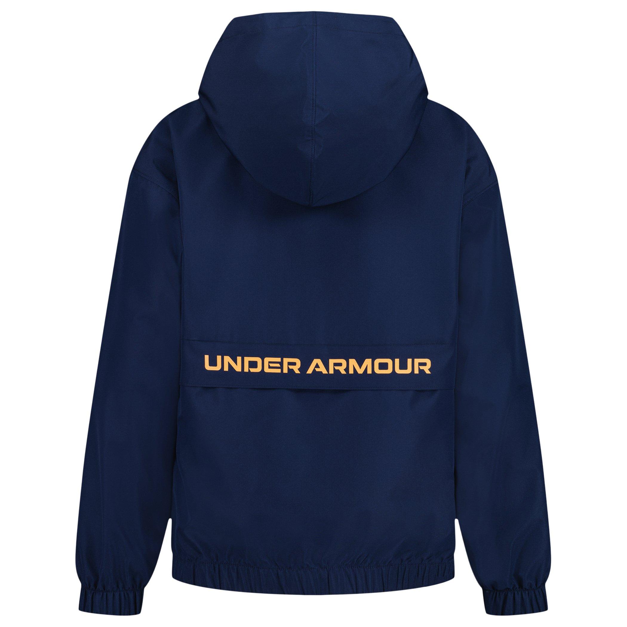 Preto/Azul - Under Armour - UA Pack Away Jkt Jn71 - 2