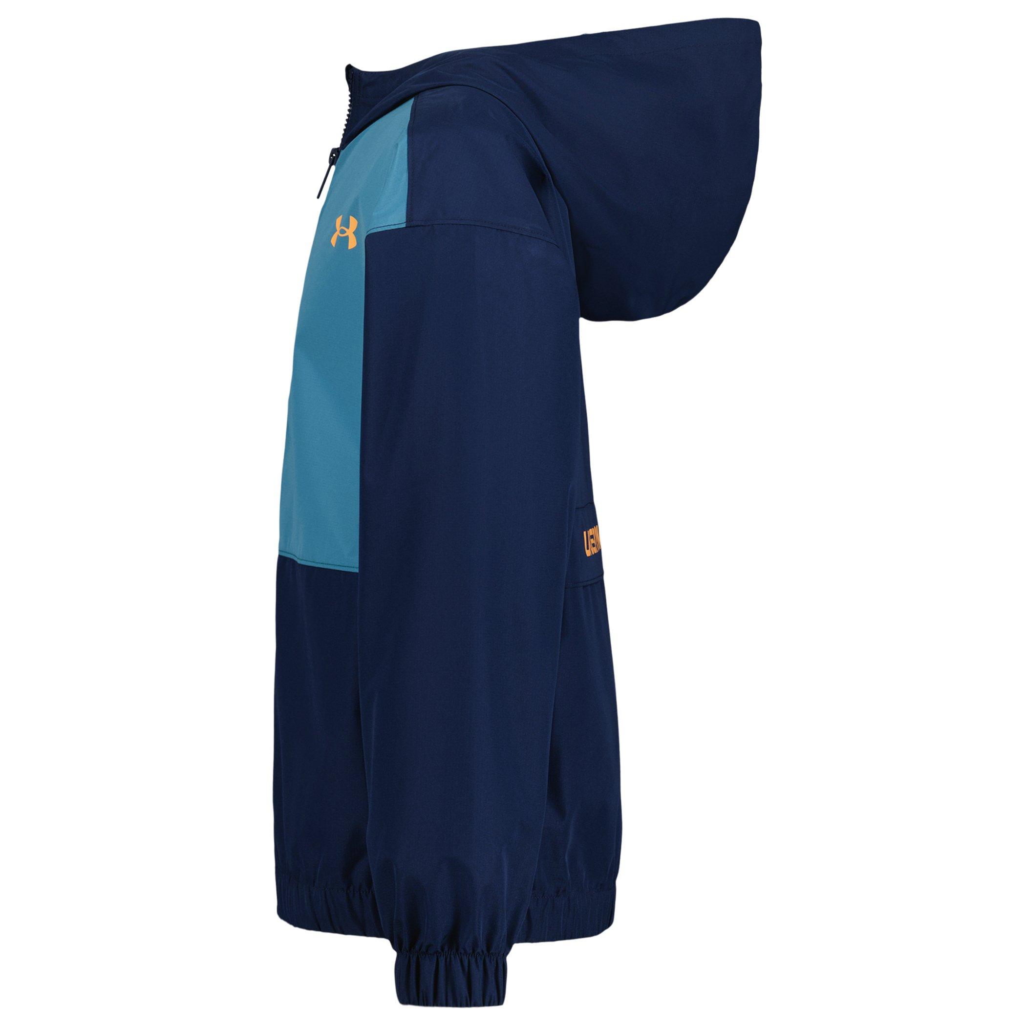 Preto/Azul - Under Armour - UA Pack Away Jkt Jn71 - 4