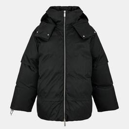 Off White Men's Short Puffer Jacket