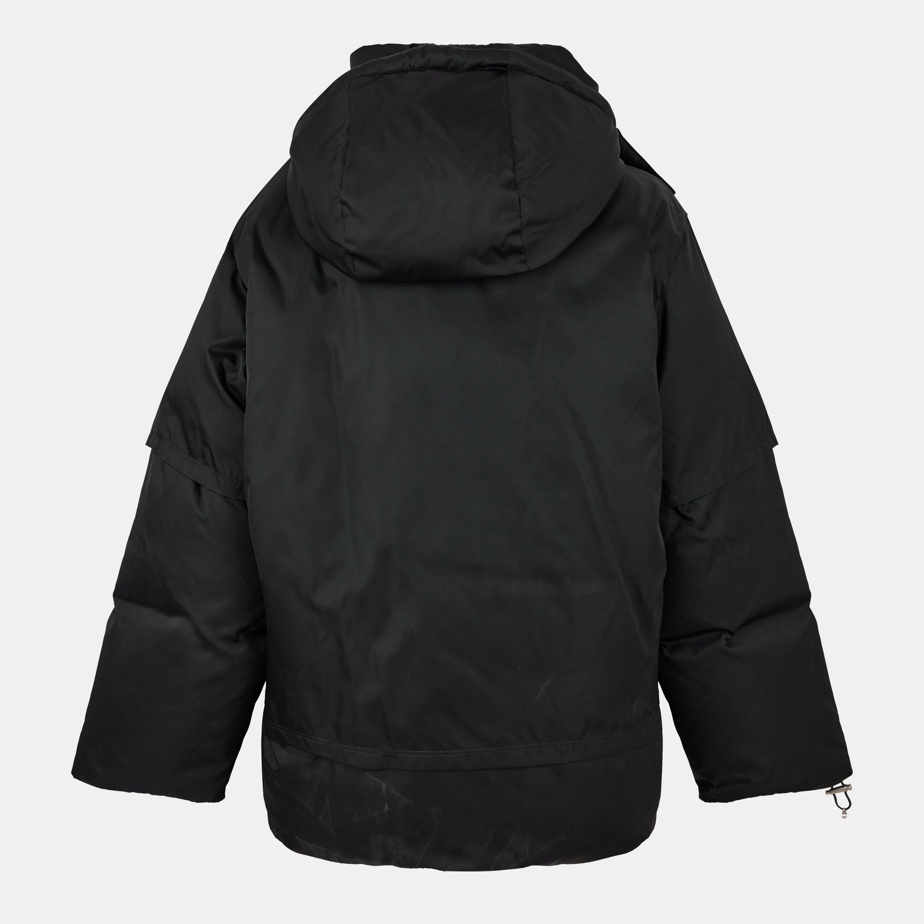 Negro - Off White - Men's Off-White Short Puffer Jacket - 2