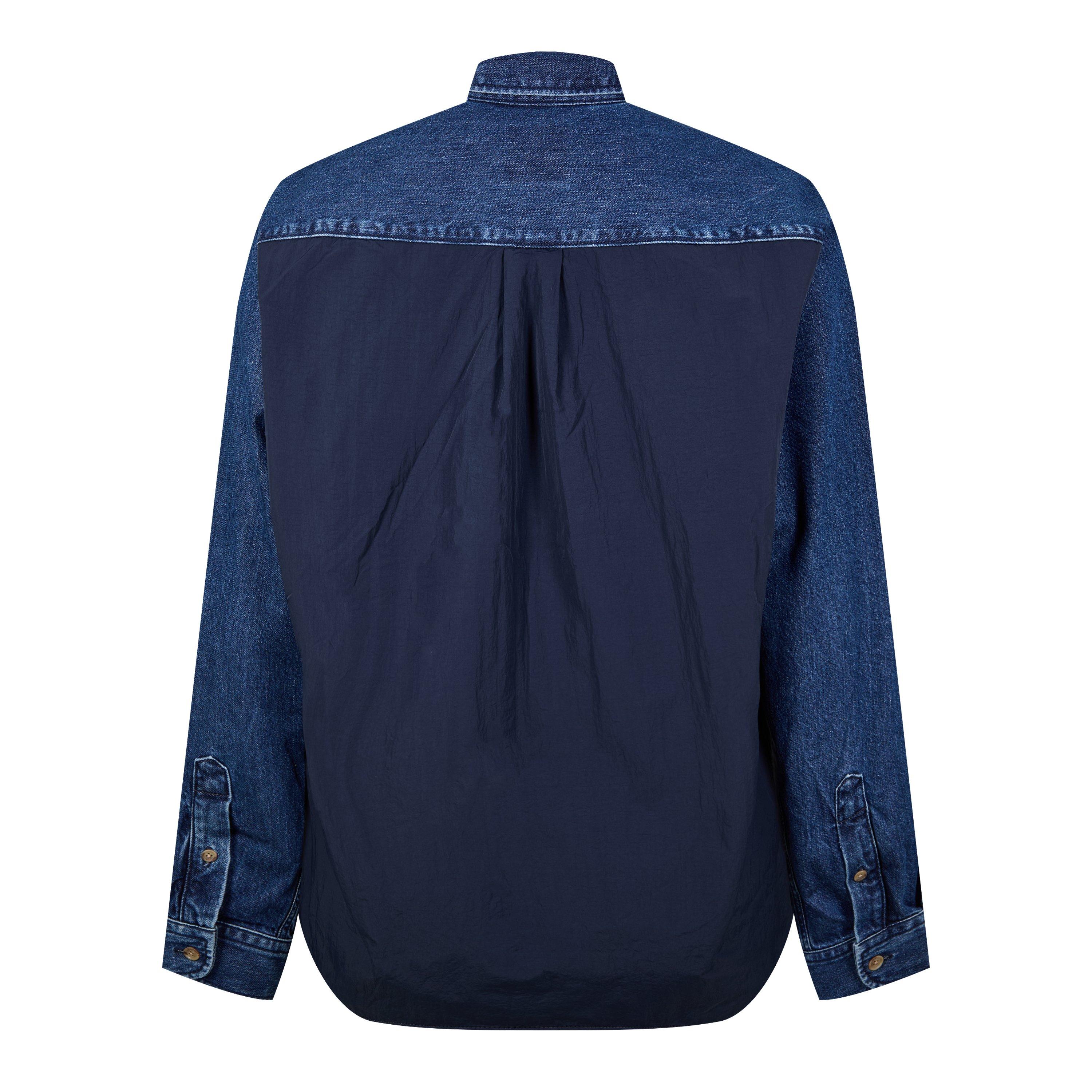 Dark Blue 404 - Boss - Men's Lambey 1 M 01  Orange Overshirt - 7