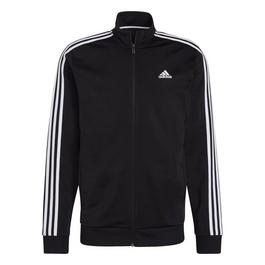 adidas Essentials Warm Up 3 Stripes Mens Track Jacket