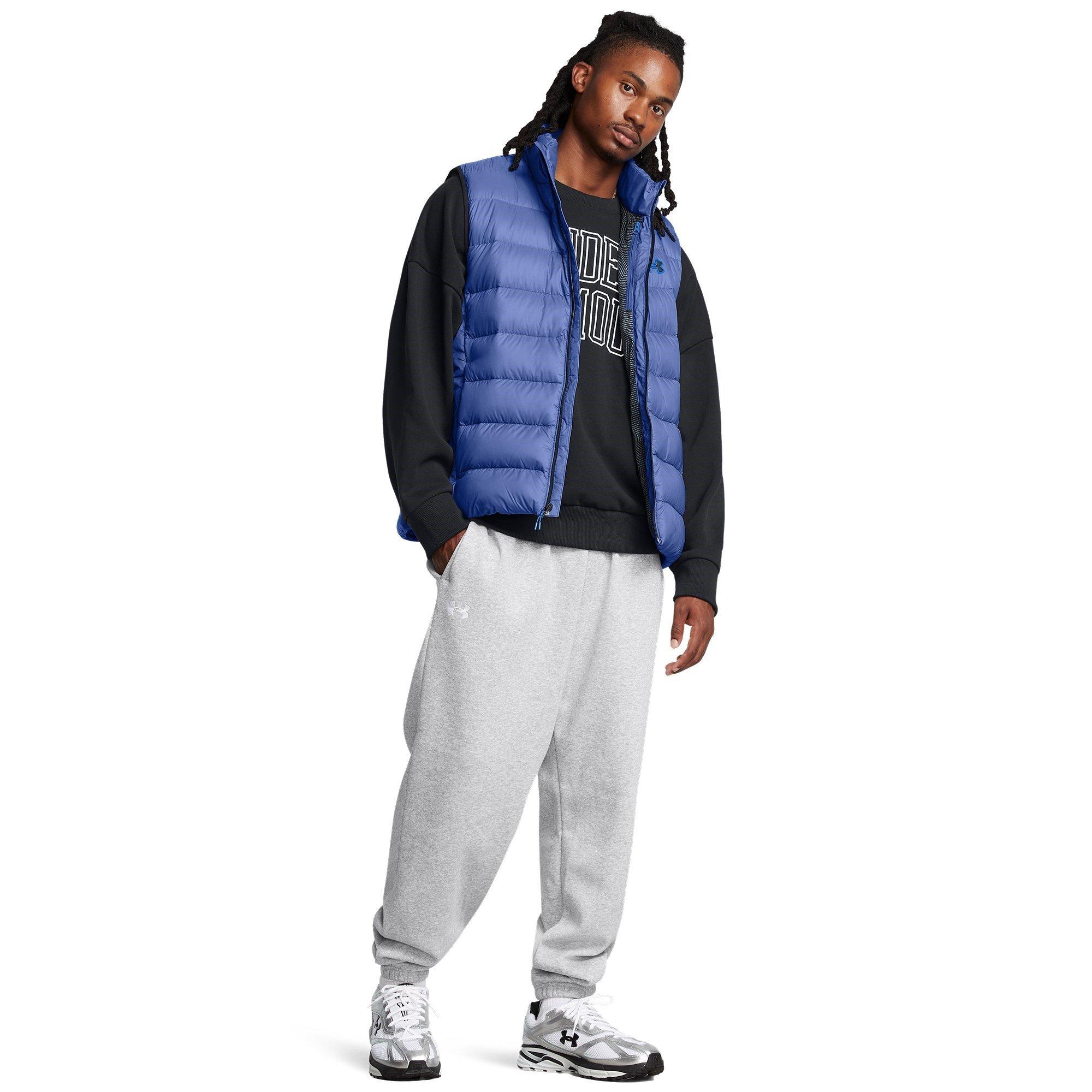 Blå - Under Armour - Legend Down Heavyweight Gilet - 4