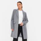 GRIS - jours pour changer davis - ISAWITFIRST Faux Wool Lined Formal Coat - 2