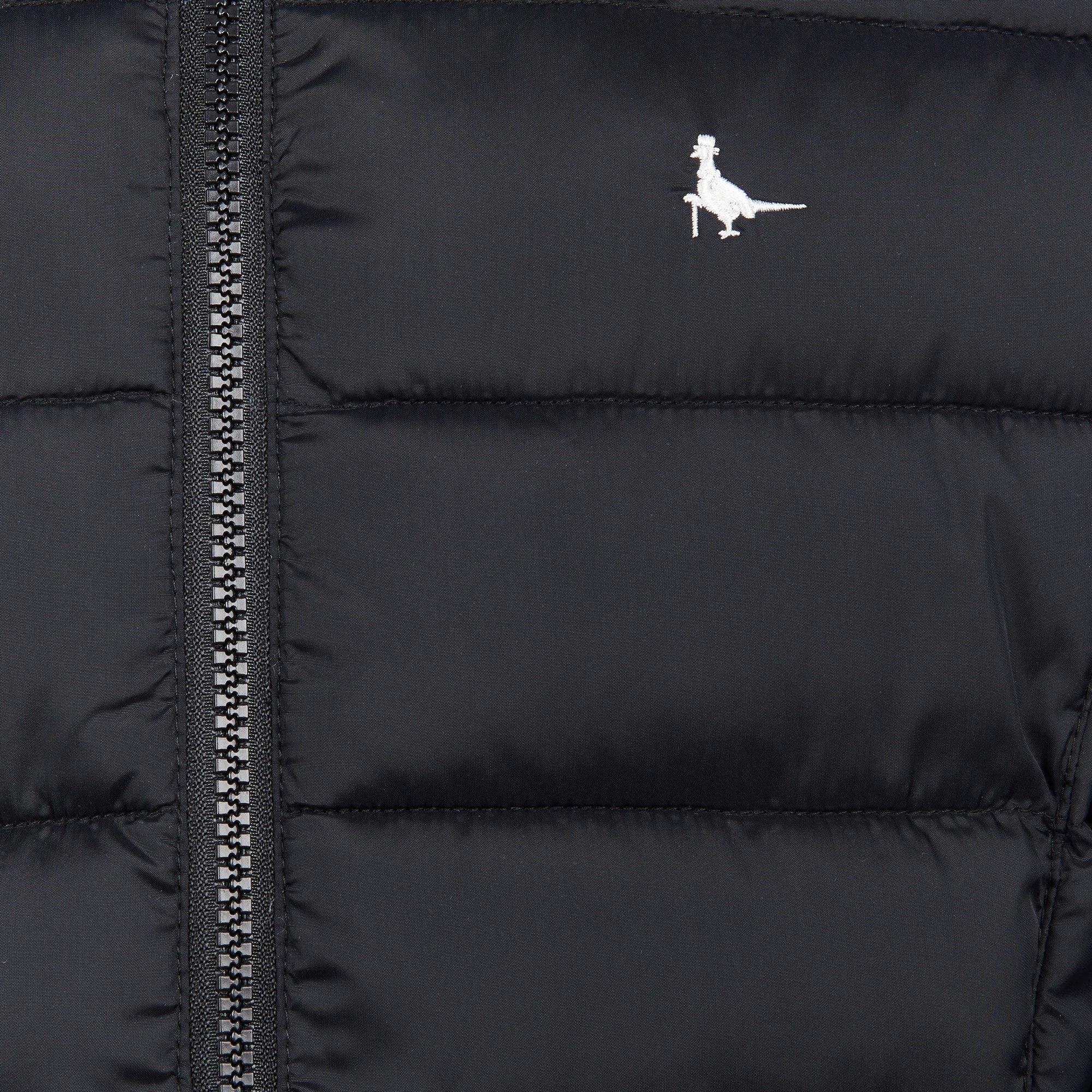 Zwart - Jack Wills - Luna Hooded Long Sleeve Short Puffer Jacket - 4