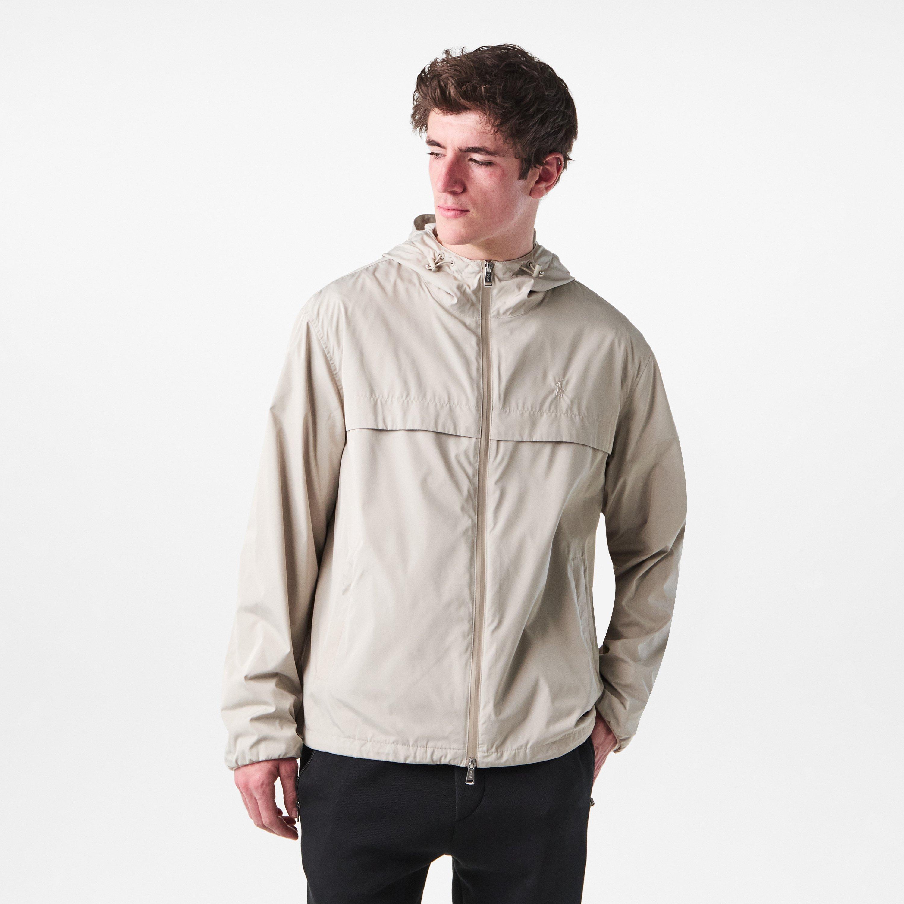 Classic Stone - Polo Ralph Lauren - Men's Lightweight Water-Repellent Long Sleeve Windbreaker - 3