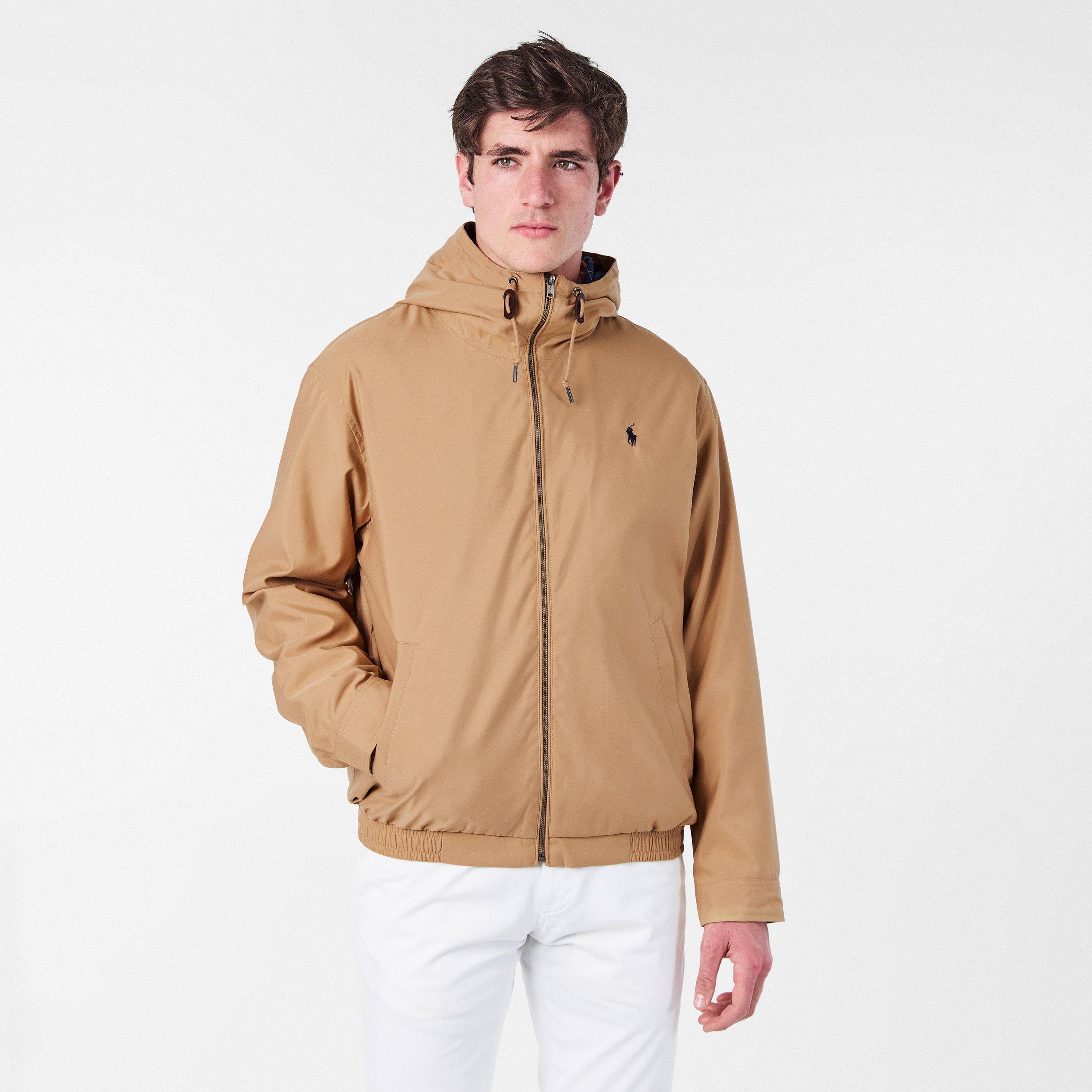 Classic Camel - Polo Ralph Lauren - Men's LongFord Hooded Lightweight Windbreaker - 3