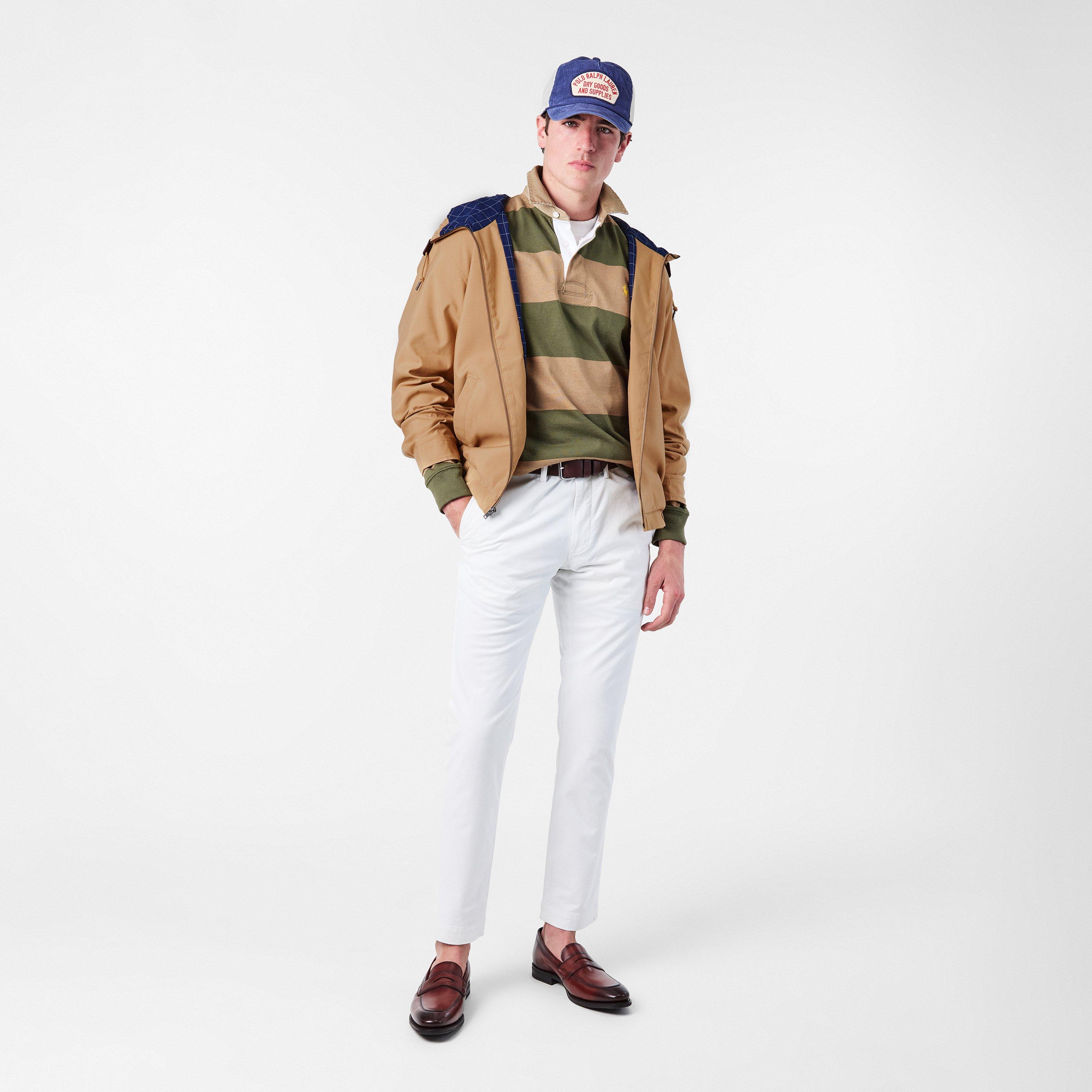 Classic Camel - Polo Ralph Lauren - Men's LongFord Hooded Lightweight Windbreaker - 6