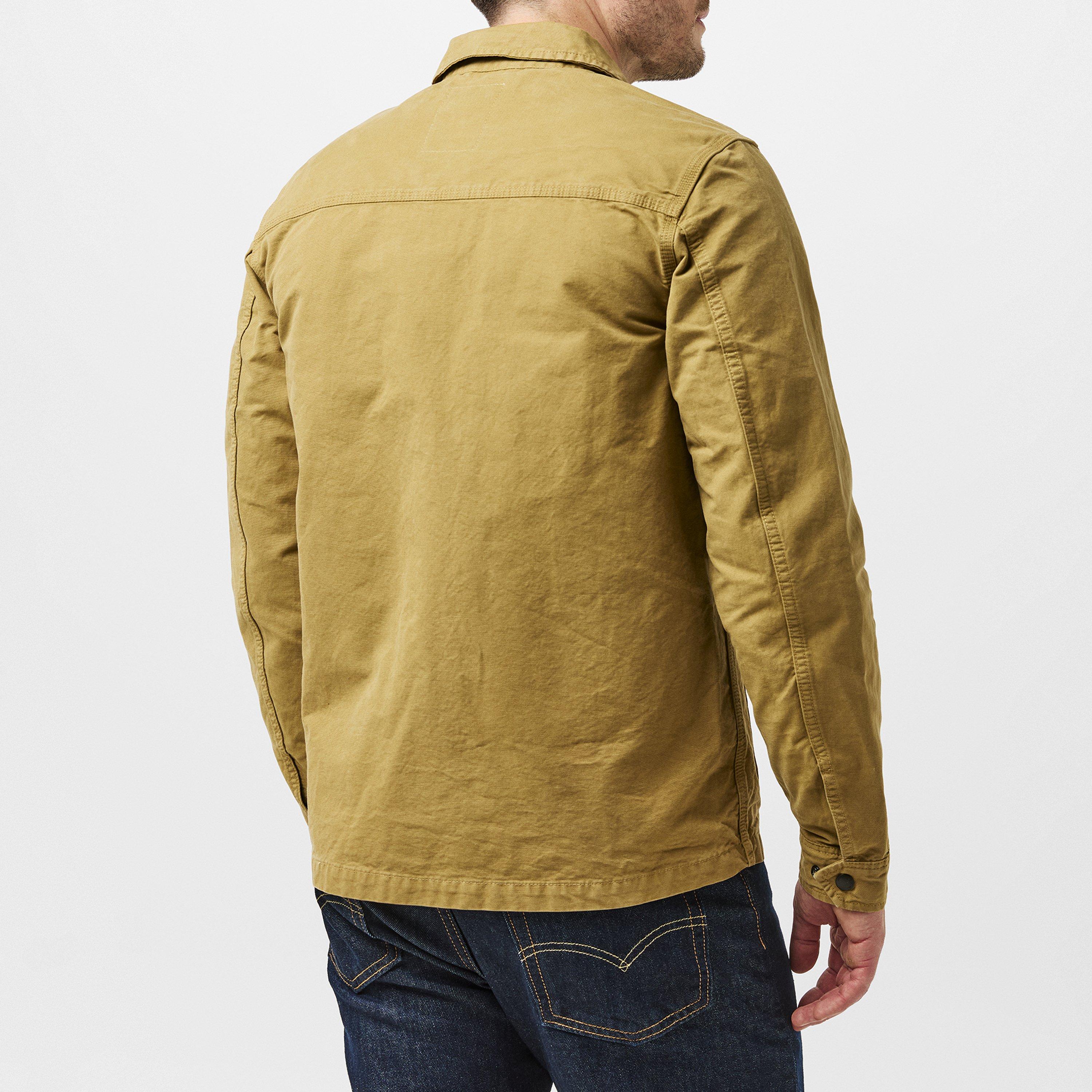 Antq Bronze - Woolrich - Men's Cotton Long Sleeve Button Overshirt - 4