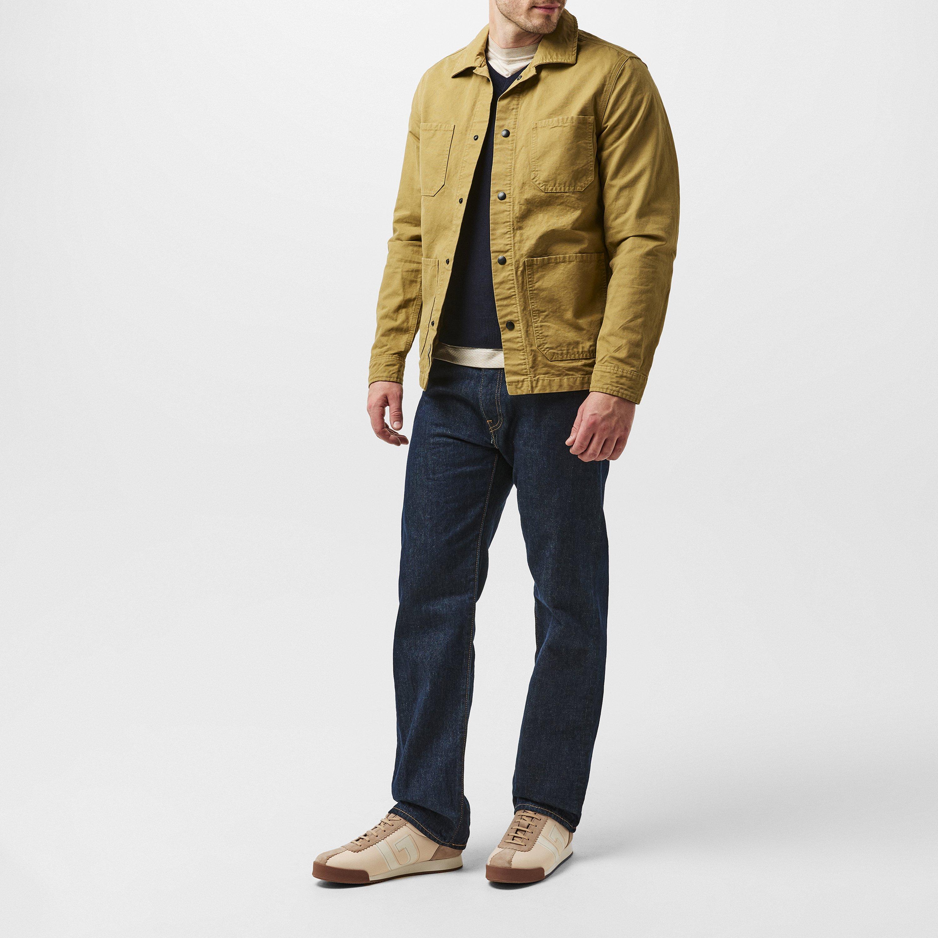 Antq Bronze - Woolrich - Men's Cotton Long Sleeve Button Overshirt - 6