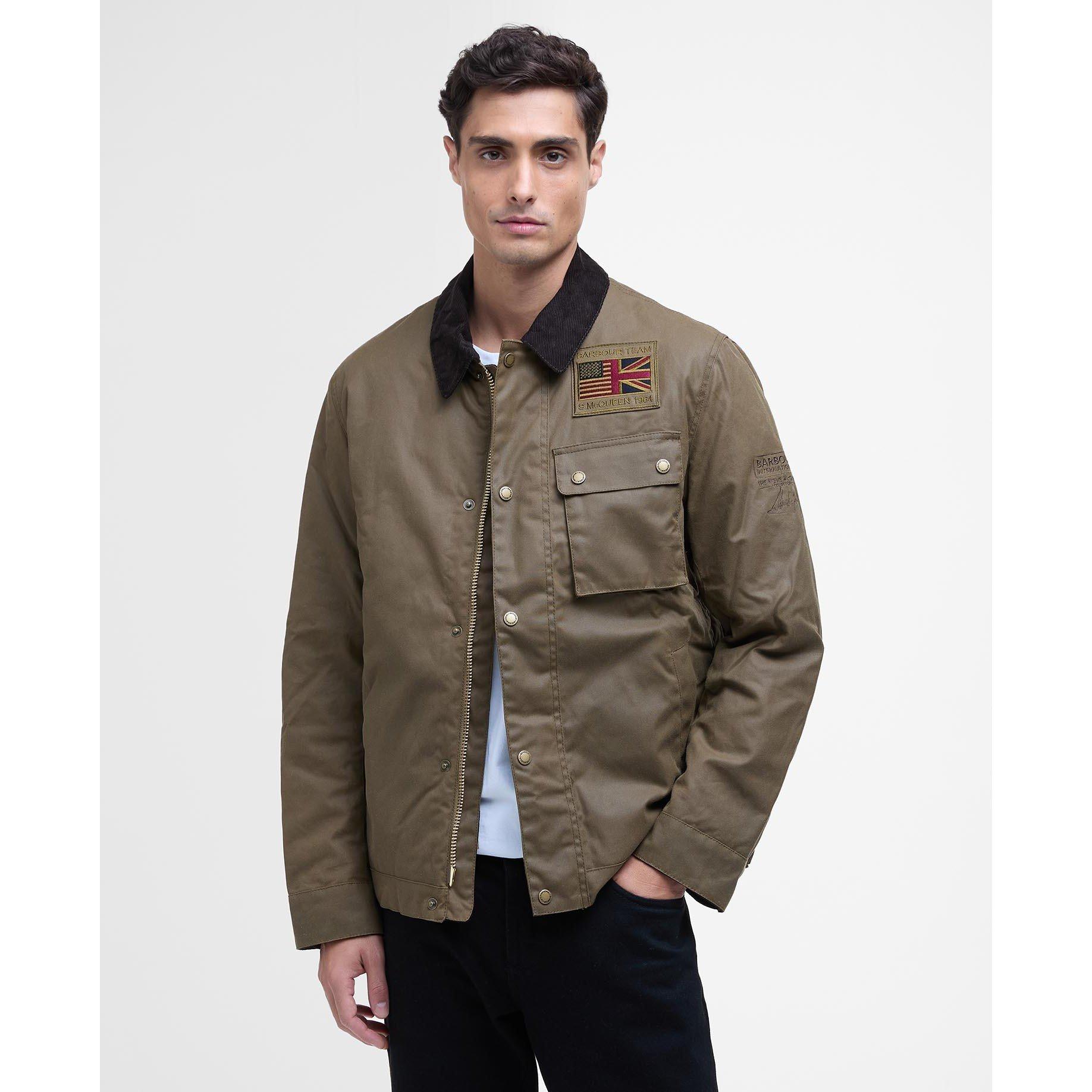 Sand - Barbour - Barbour Workers Wax Jacket - 2