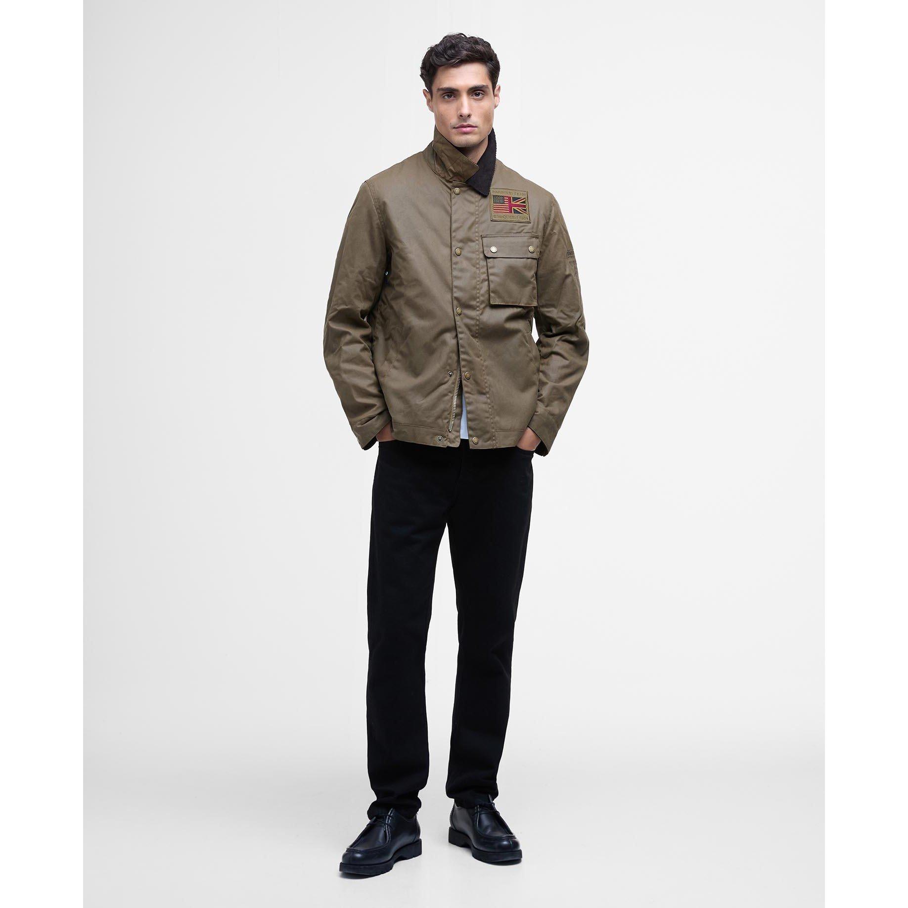 Sand - Barbour - Barbour Workers Wax Jacket - 4