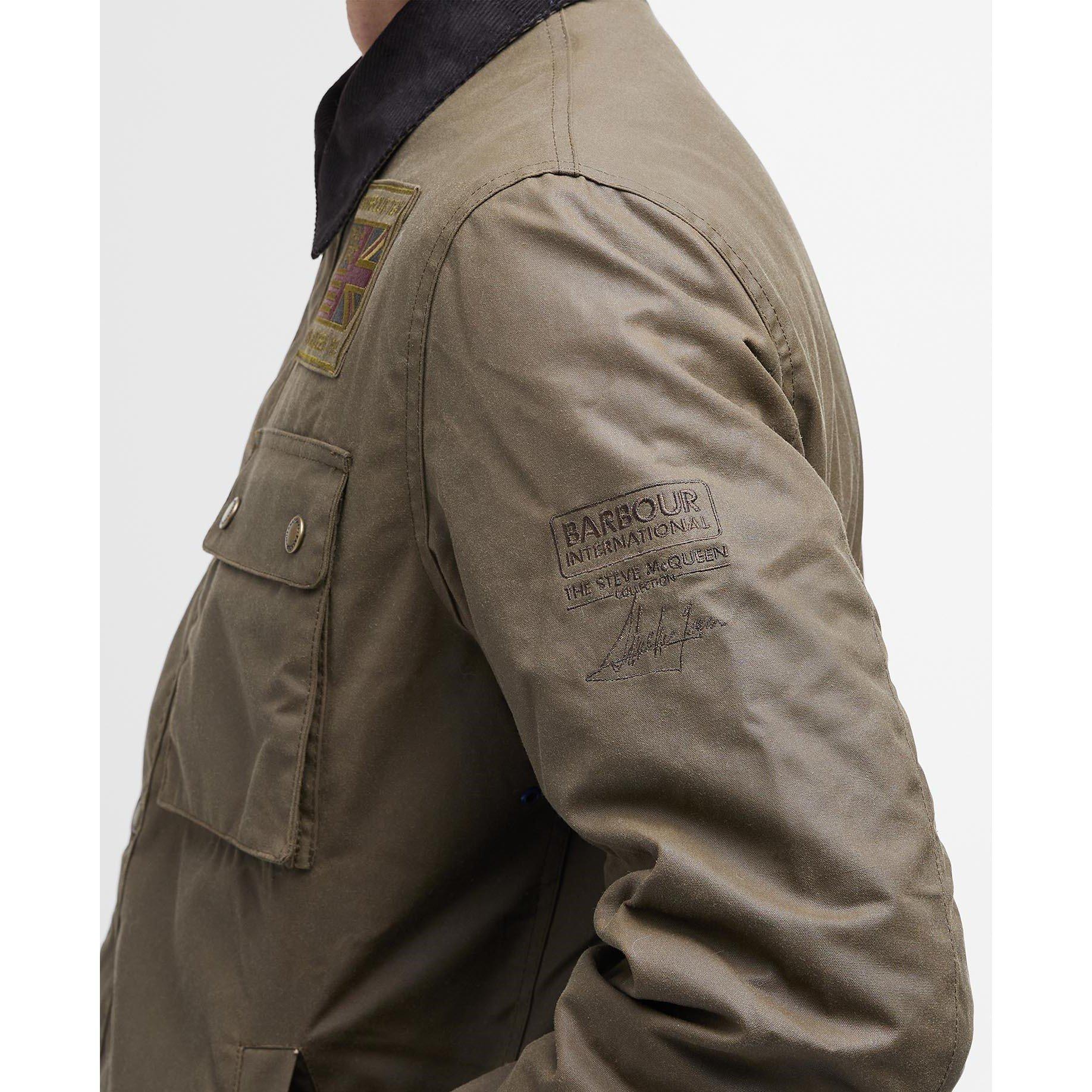 Sand - Barbour - Barbour Workers Wax Jacket - 7